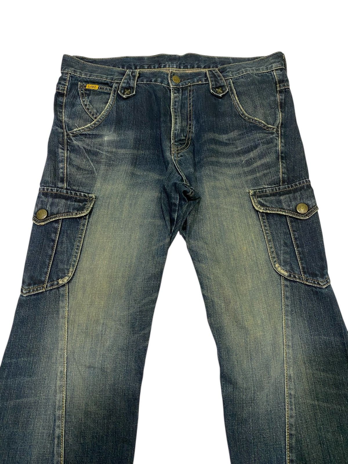 Lee Vintage Lee flare spinal twist jeans Size US 35 - 5 Thumbnail