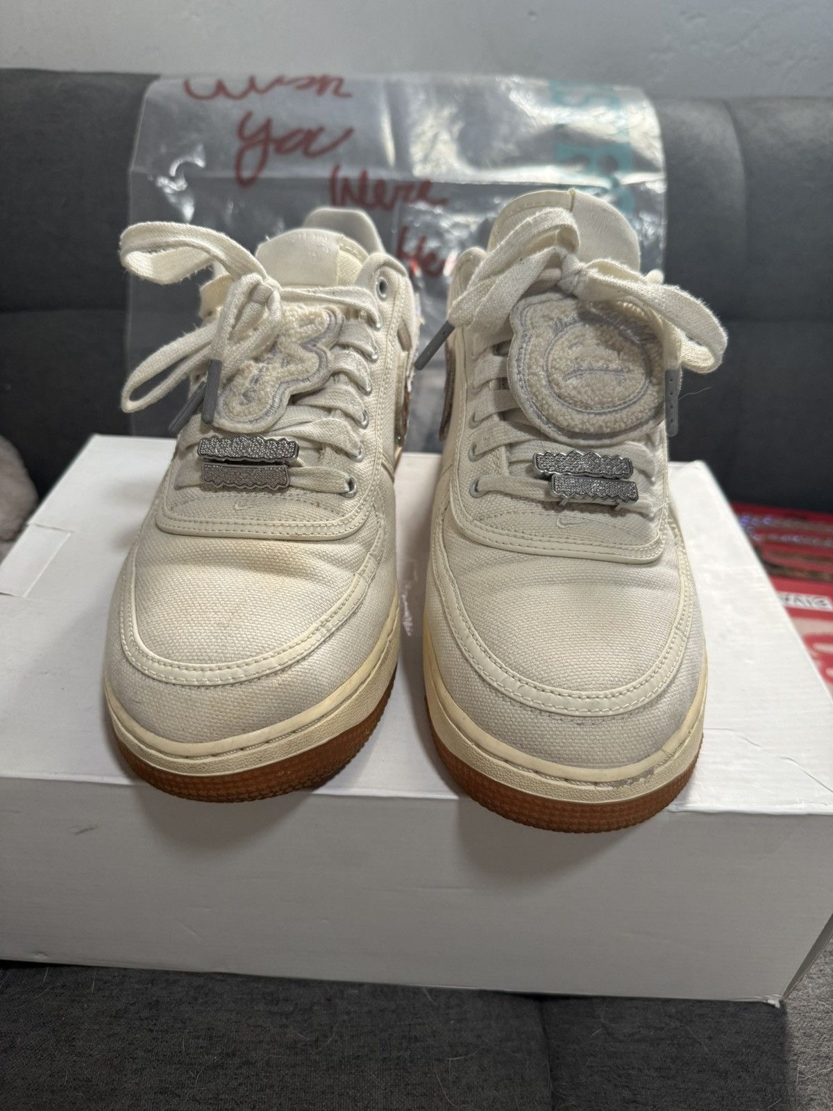 Nike × Travis Scott Travis scott nike air force 1 Size US 10 / EU 43 - 4 Thumbnail