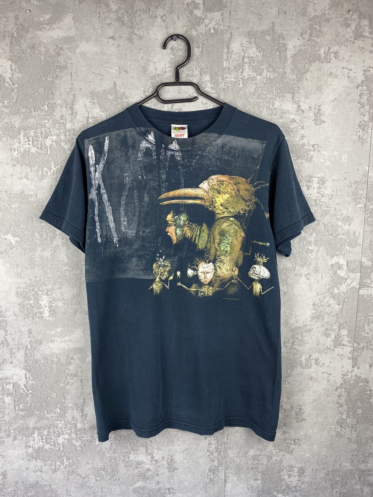 Vintage Vintage KORN 2007 Tour T-Shirt Size US S / EU 44-46 / 1 - 1 Thumbnail
