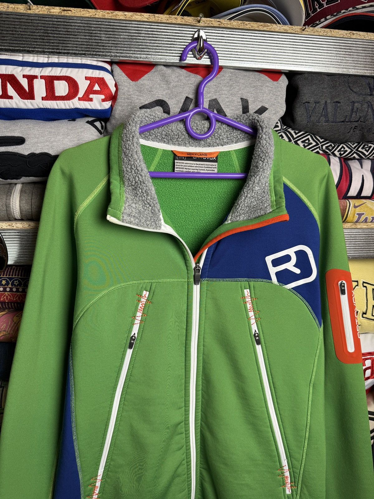 ORTOVOX Ortovox Soft shell Green Jacket With Logo Size US XL / EU 56 / 4 - 3 Thumbnail