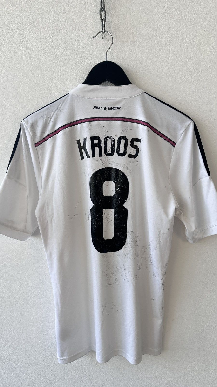 Adidas Kroos #8 Real Madrid 2014 2015 Adidas Football Shirt Jersey Size US S / EU 44-46 / 1 - 11 Thumbnail