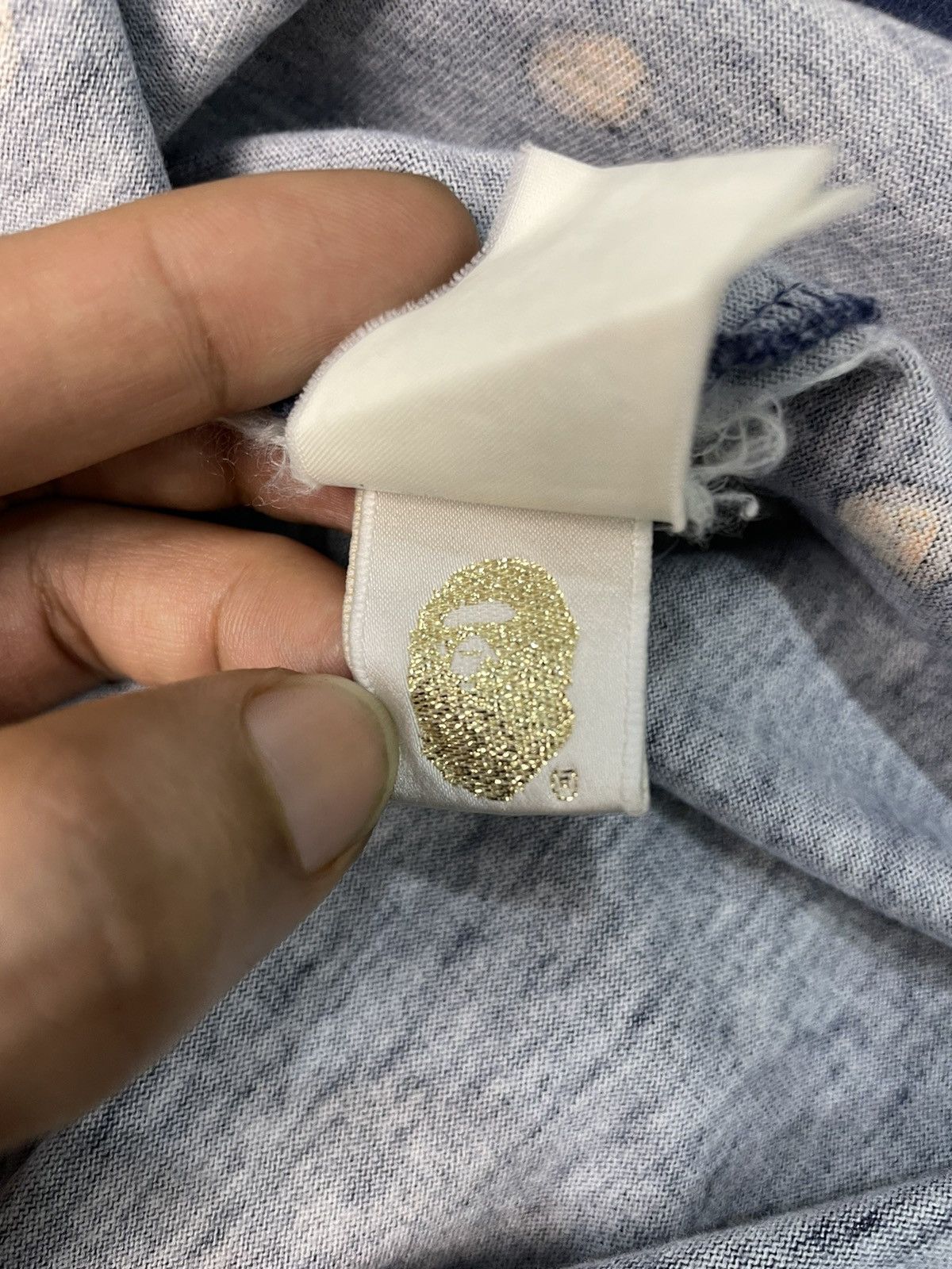 Bape Vintage Bape Multilogo Shirt Size S / US 4 / IT 40 - 6 Thumbnail