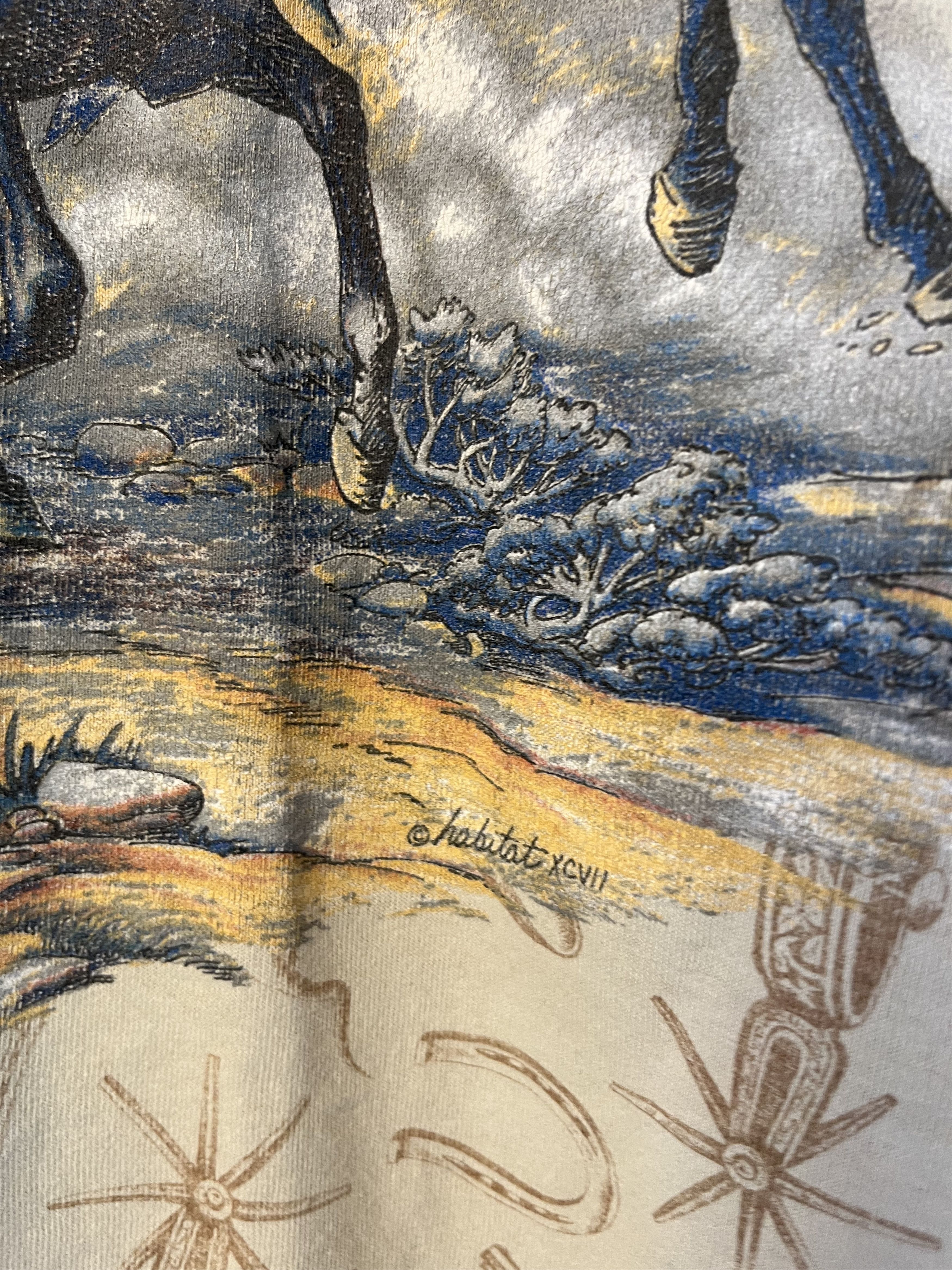 Habitat Vintage 1997 Habitat Cowboys Wild West Tee Size US L / EU 52-54 / 3 - 3 Thumbnail