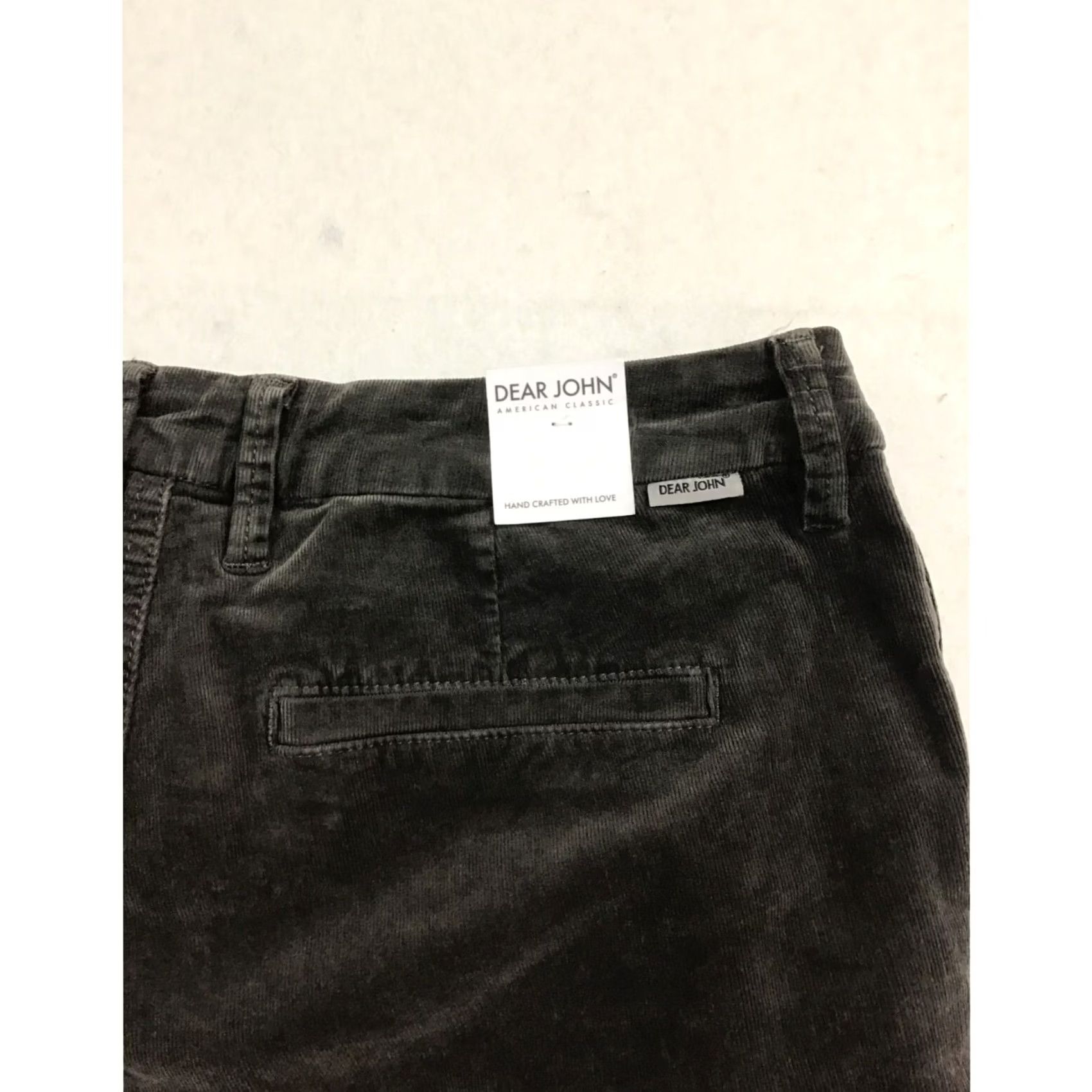 Nique VINTAGE Mens Corduroy Jeans Skinny Grey 30 Dear John Corduroy Jeans Mens 30 Grey Skinny Regular Denim? Size US 30 / EU 46 - 4 Thumbnail