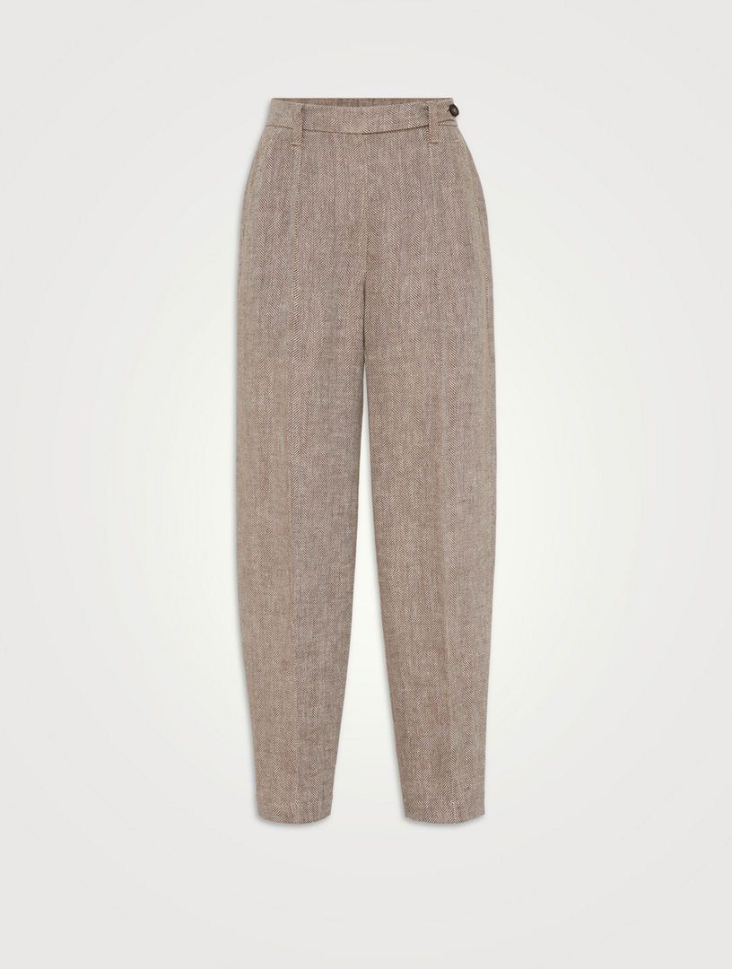 o1la1rc1a0425 Pants in Tobacco