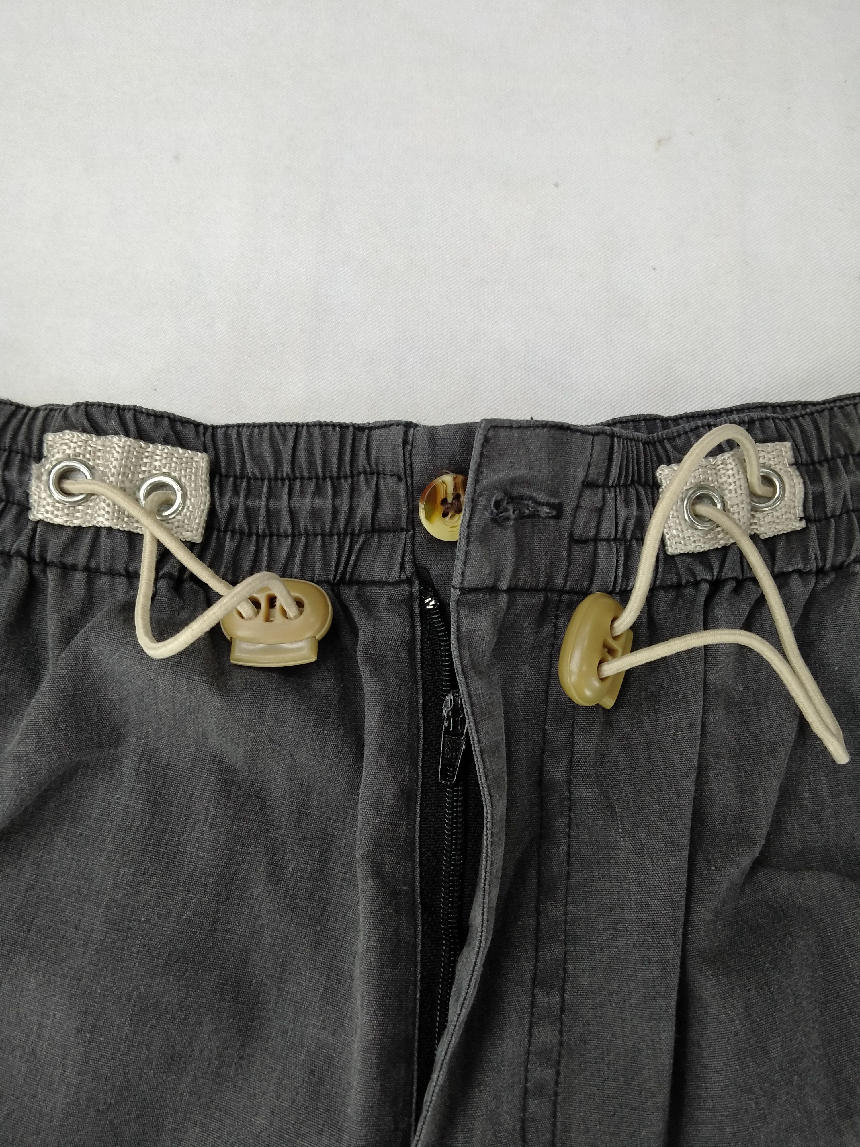 Japanese Brand Elastic/Drawstring Waist Japanese Brand Cargo Pants -CP078 Size US 30 / EU 46 - 5 Thumbnail