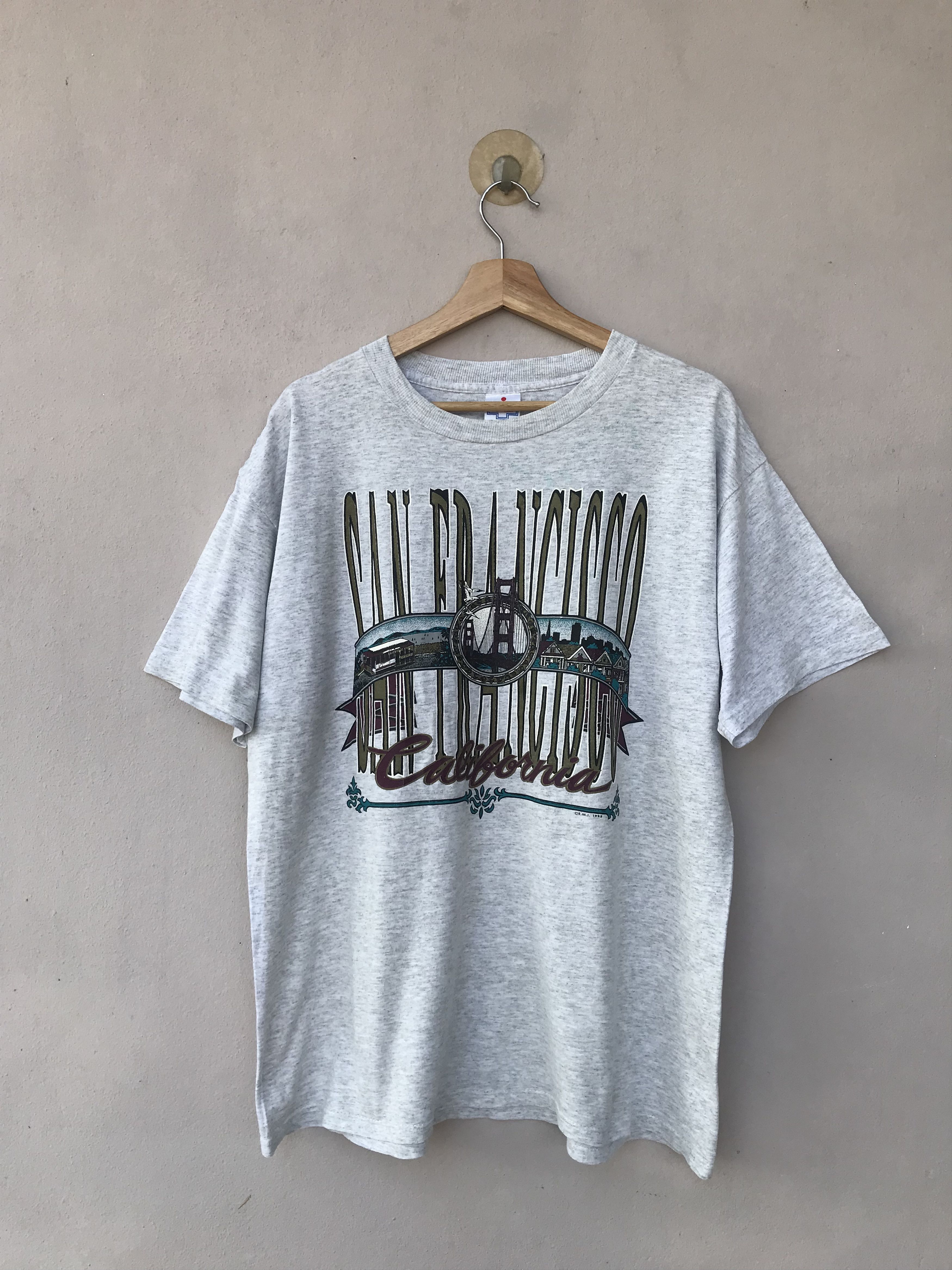 Vintage Vintage San Francisco California Tee Size US L / EU 52-54 / 3 - 1 Thumbnail