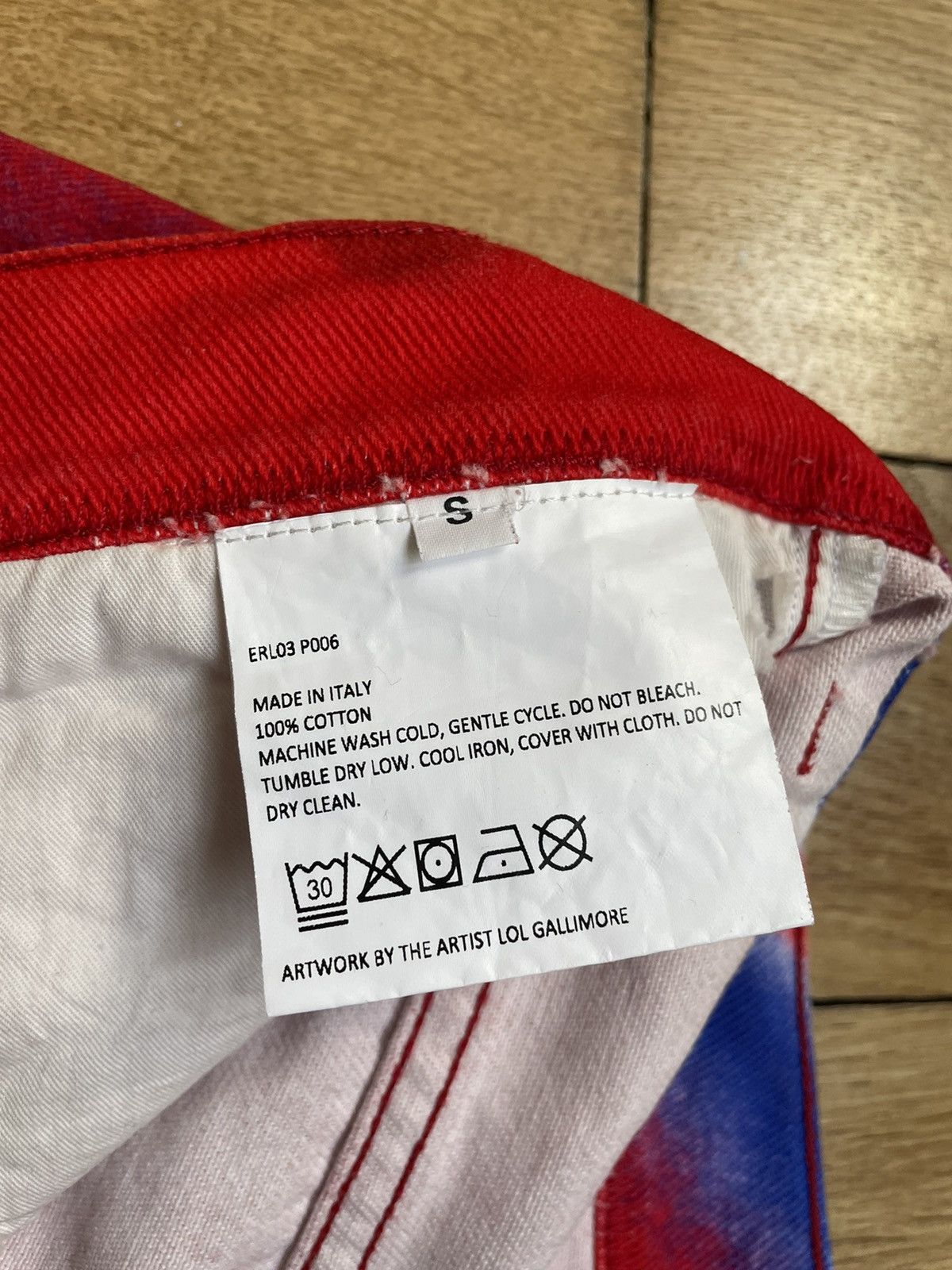 ERL ERL Psychedelic denim pants Size US 30 / EU 46 - 3 Thumbnail