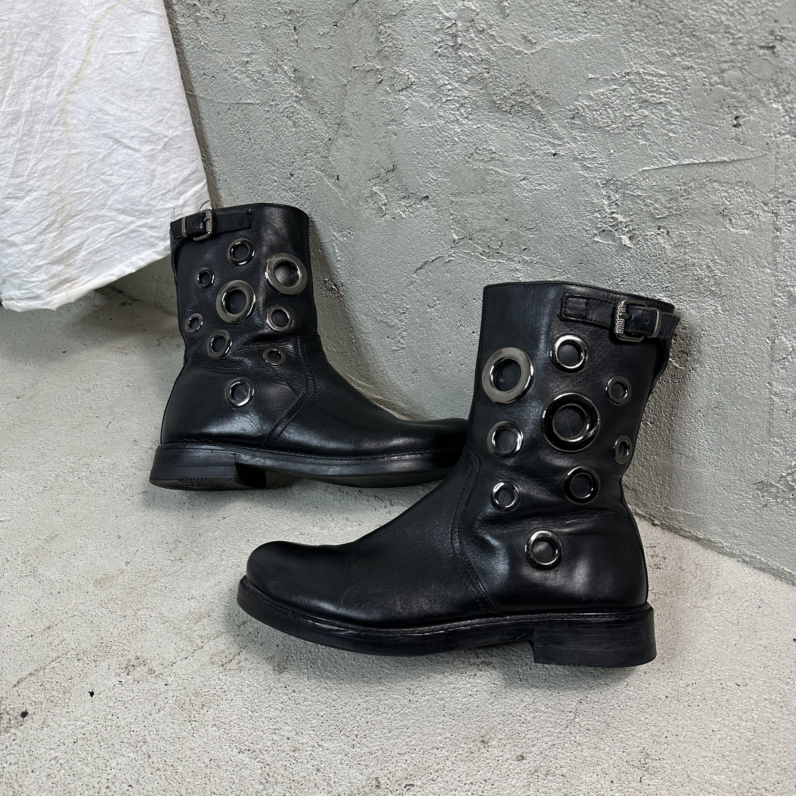 Vintage Vintage Grunge Studded Shoes Size US 8 / IT 38 - 1 Thumbnail