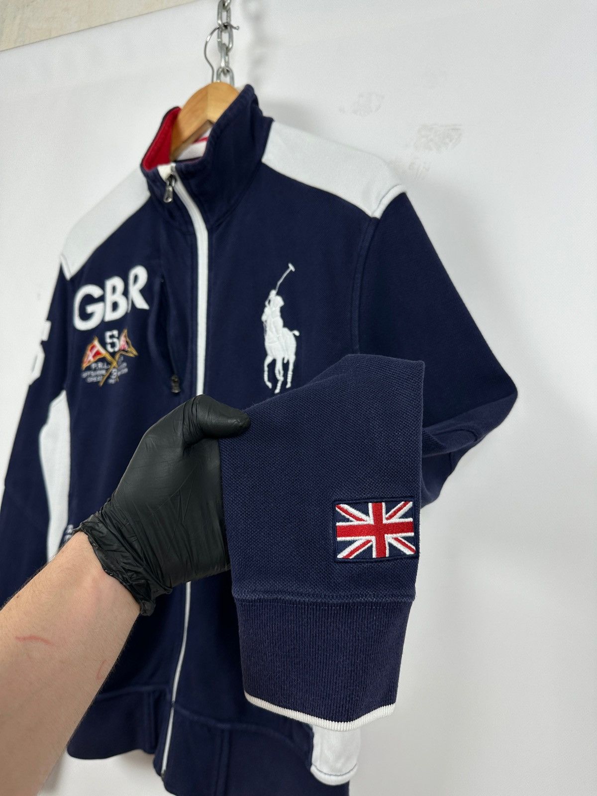 Polo Ralph Lauren Vintage Polo Ralph Lauren GBR Chief Keef Zip Sweatshirt Size US S / EU 44-46 / 1 - 15 Thumbnail