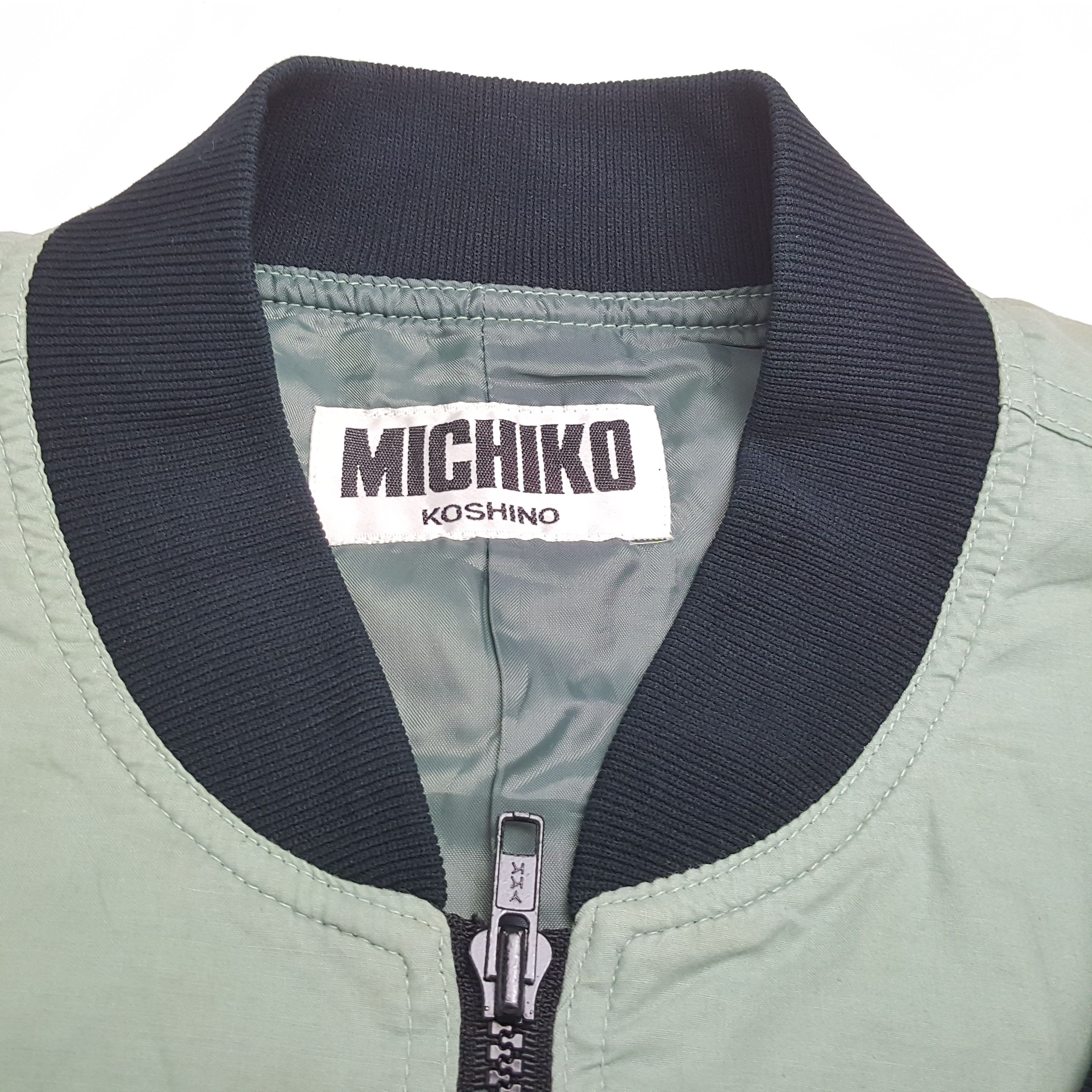Japanese Brand × Vintage Vintage MICHIKO KOSHINO PUCKA CLOBBA Japan Brand Jacket Size US L / EU 52-54 / 3 - 9 Thumbnail