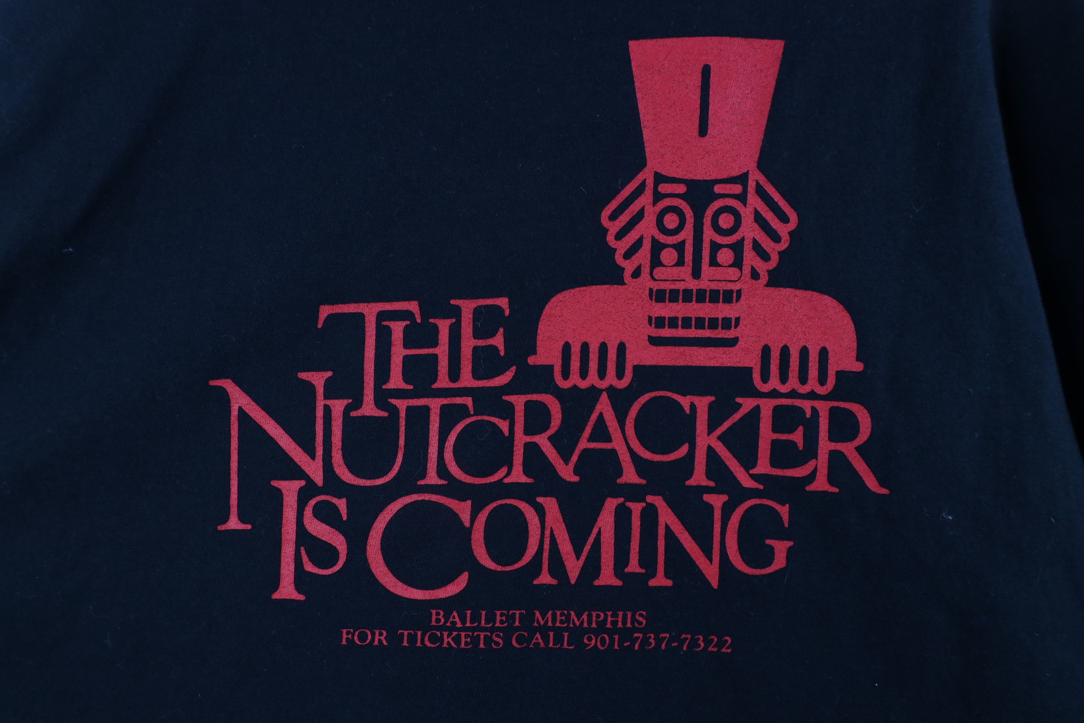 Vintage Vintage 90s Ballet Memphis Nutcracker Long Sleeve T-Shirt Size US XL / EU 56 / 4 - 6 Thumbnail