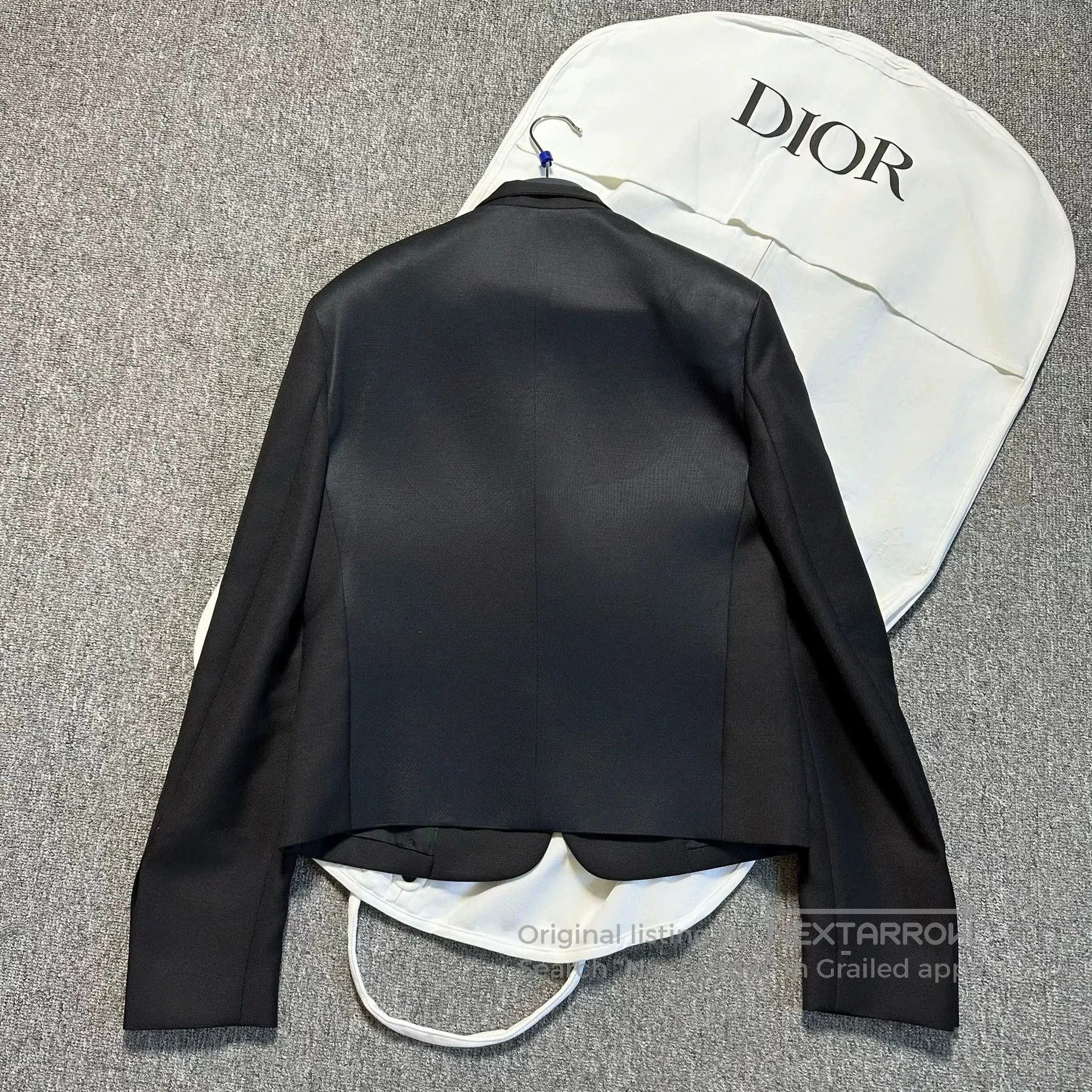 Dior dior black high-collar blazer jacket. Size US L / EU 52-54 / 3 - 3 Thumbnail