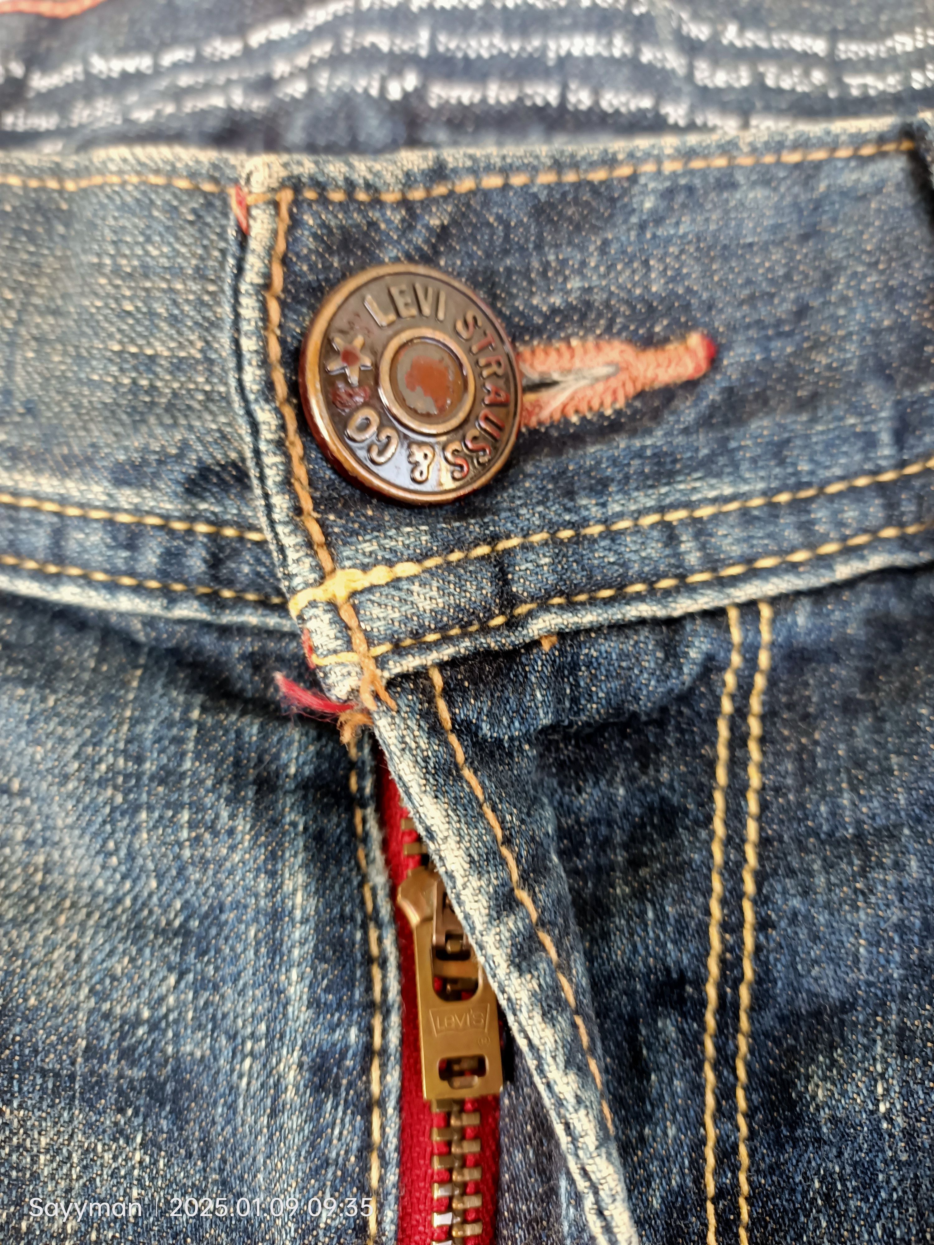 Japanese Brand × Levi's × Vintage Vintage 90s Levis 507 Vintage Y2K Boot Cut Retro Denim Pants Size US 32 / EU 48 - 8 Thumbnail