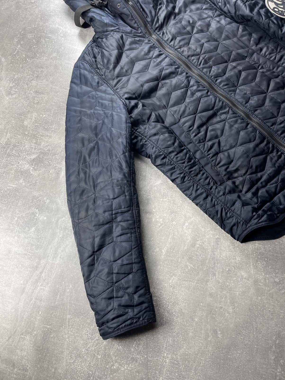 G-Star G Star RAW Quilted Straps Hooded Patches Jacket Padded Size US XL / EU 56 / 4 - 4 Thumbnail