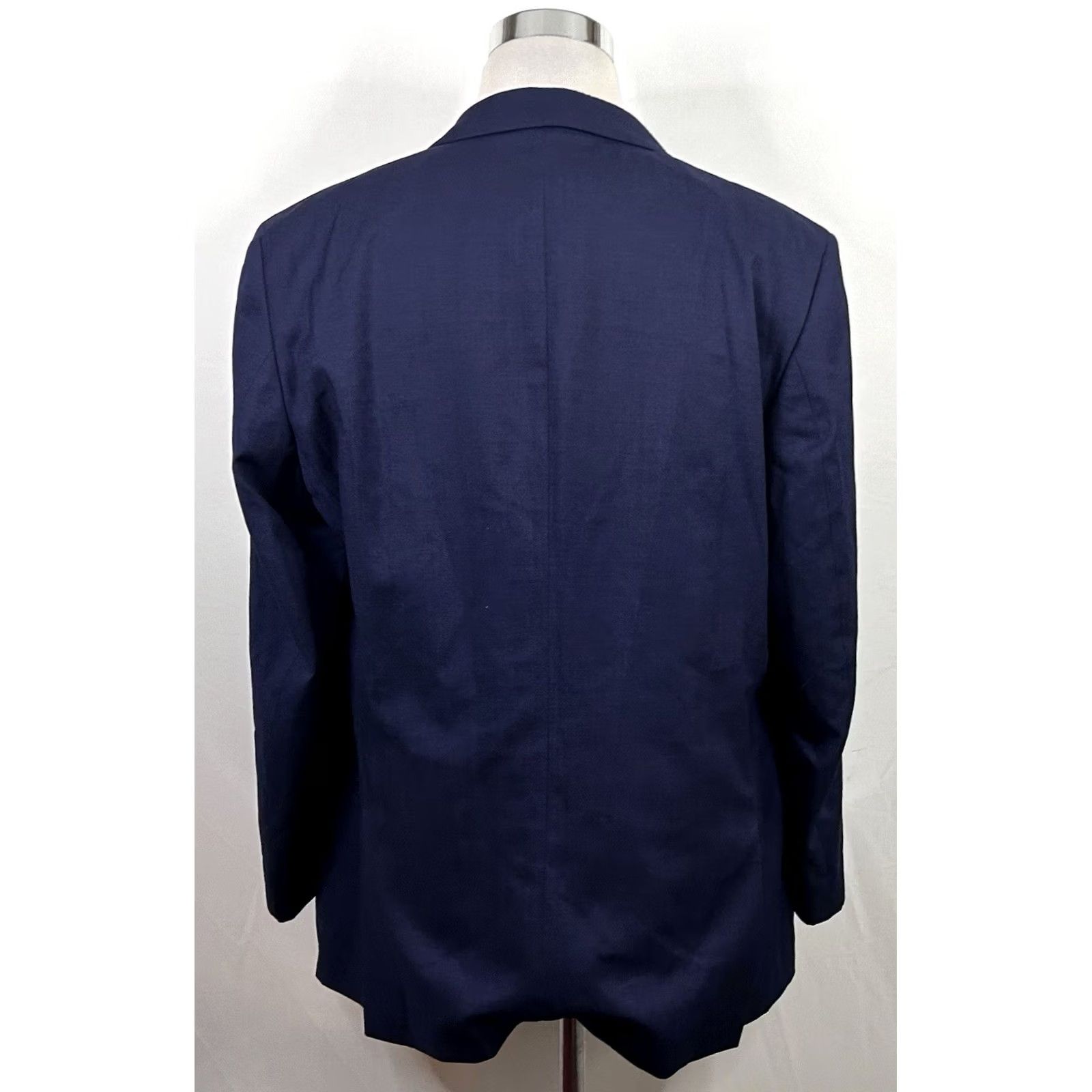 Doublet The Blk Tux Sport Coat 46L Blue Tollegno Wool Two Button Lined Double Vented Men's Jacket/Coat Size US S / EU 44-46 / 1 - 7 Thumbnail