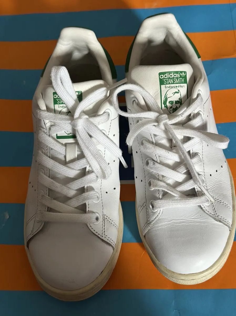 Adidas STAN SMITH SHOES (2015) Size US 5 / EU 37 - 4 Thumbnail
