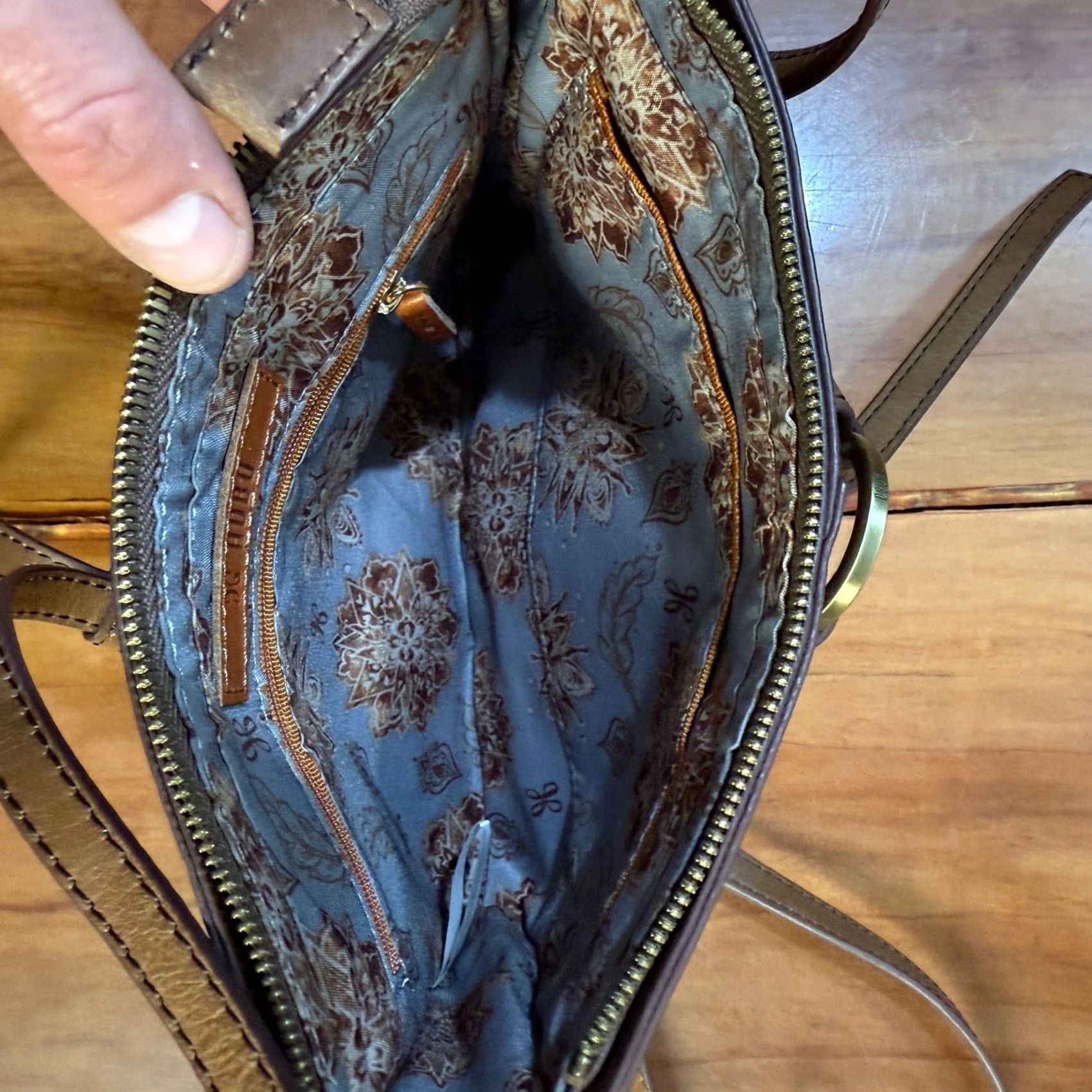 Vintage Hobo International Leather Bag Small Crossbody Libra Zip OO3 Size ONE SIZE - 5 Thumbnail