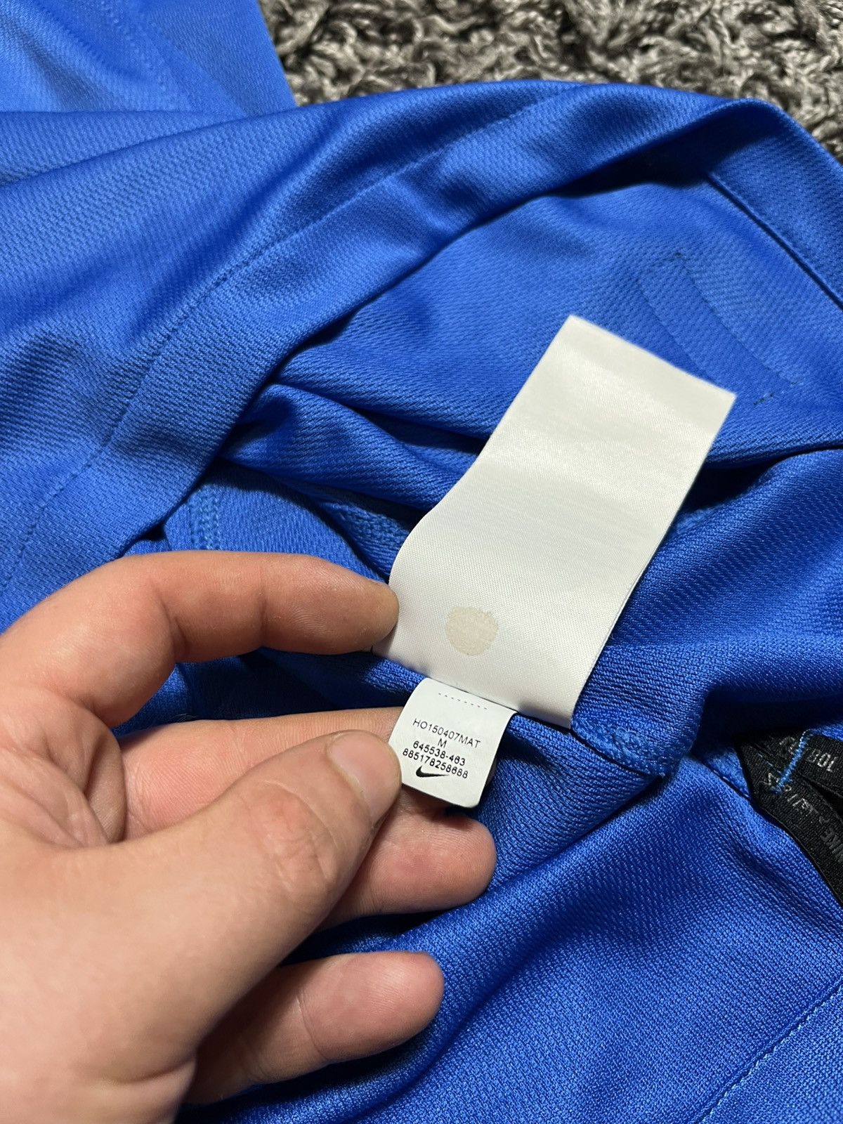 Nike PRESTON NORTH 2018/19 SOCCER FOOTBALL JERSEY POLYERSTER Size US M / EU 48-50 / 2 - 5 Thumbnail