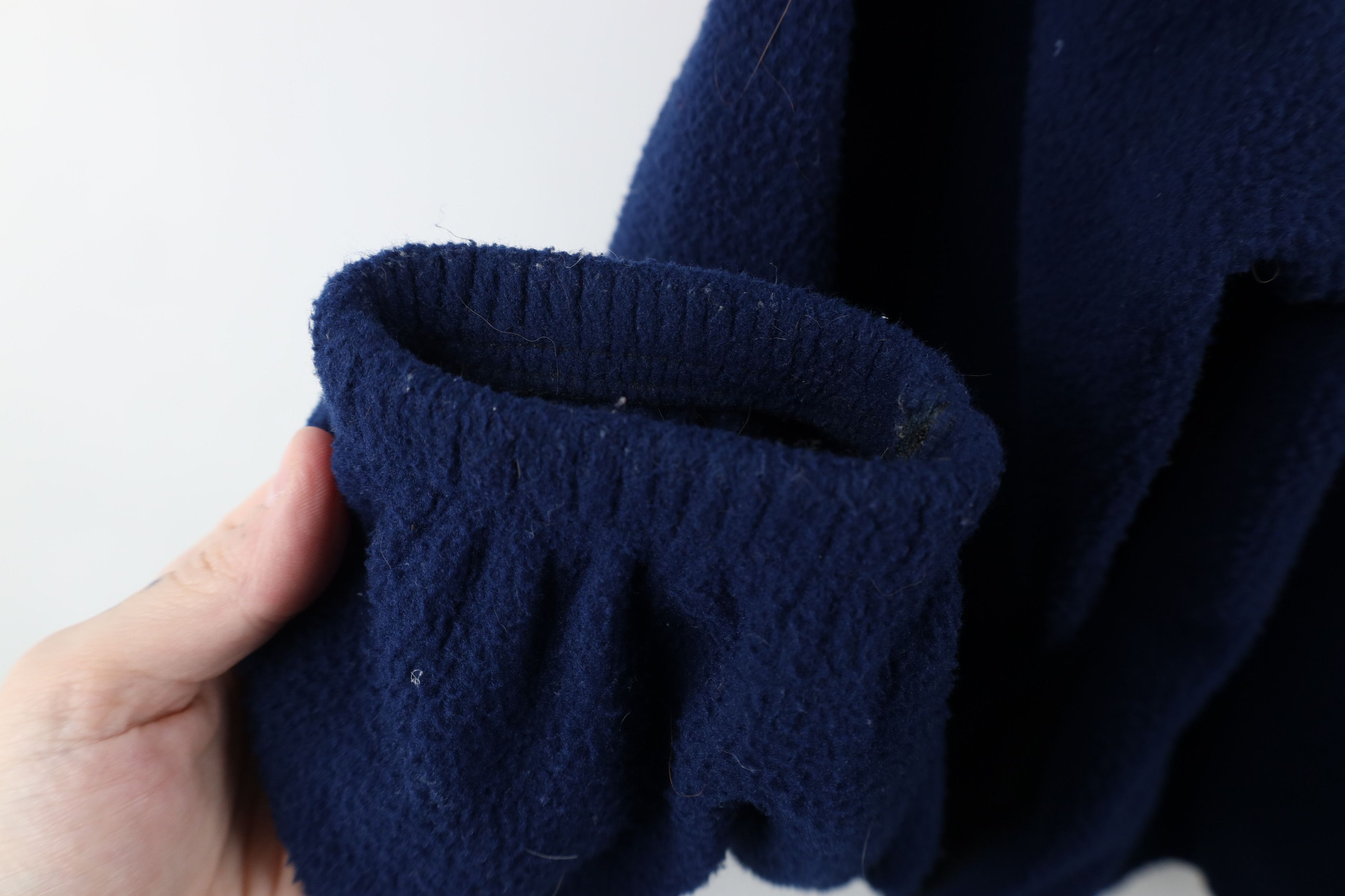 Vintage Vintage 90s Master Card Credit Card Half Zip Fleece Sweater Size US L / EU 52-54 / 3 - 7 Thumbnail