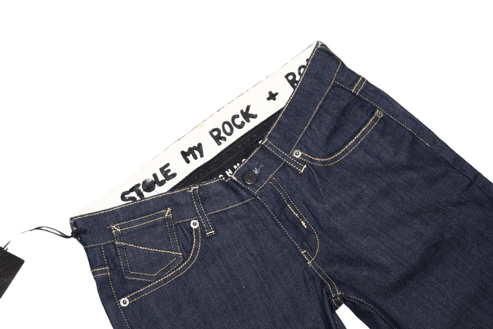 John Richmond Richmond Denim Slim Fit Rhinestones Trim Bermuda Shorts Size US 28 / EU 44 - 5 Thumbnail