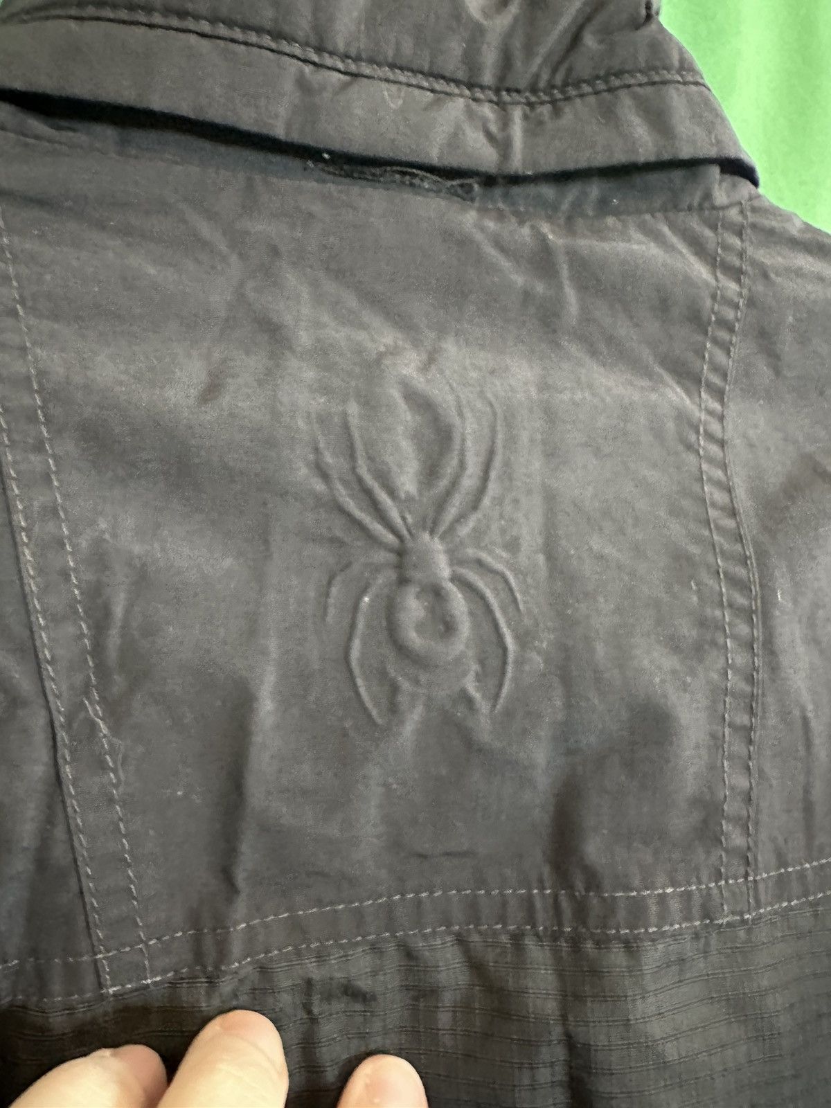 Spyder Vintage ripstop waterproof double zip biker jacket Size US XL / EU 56 / 4 - 8 Thumbnail