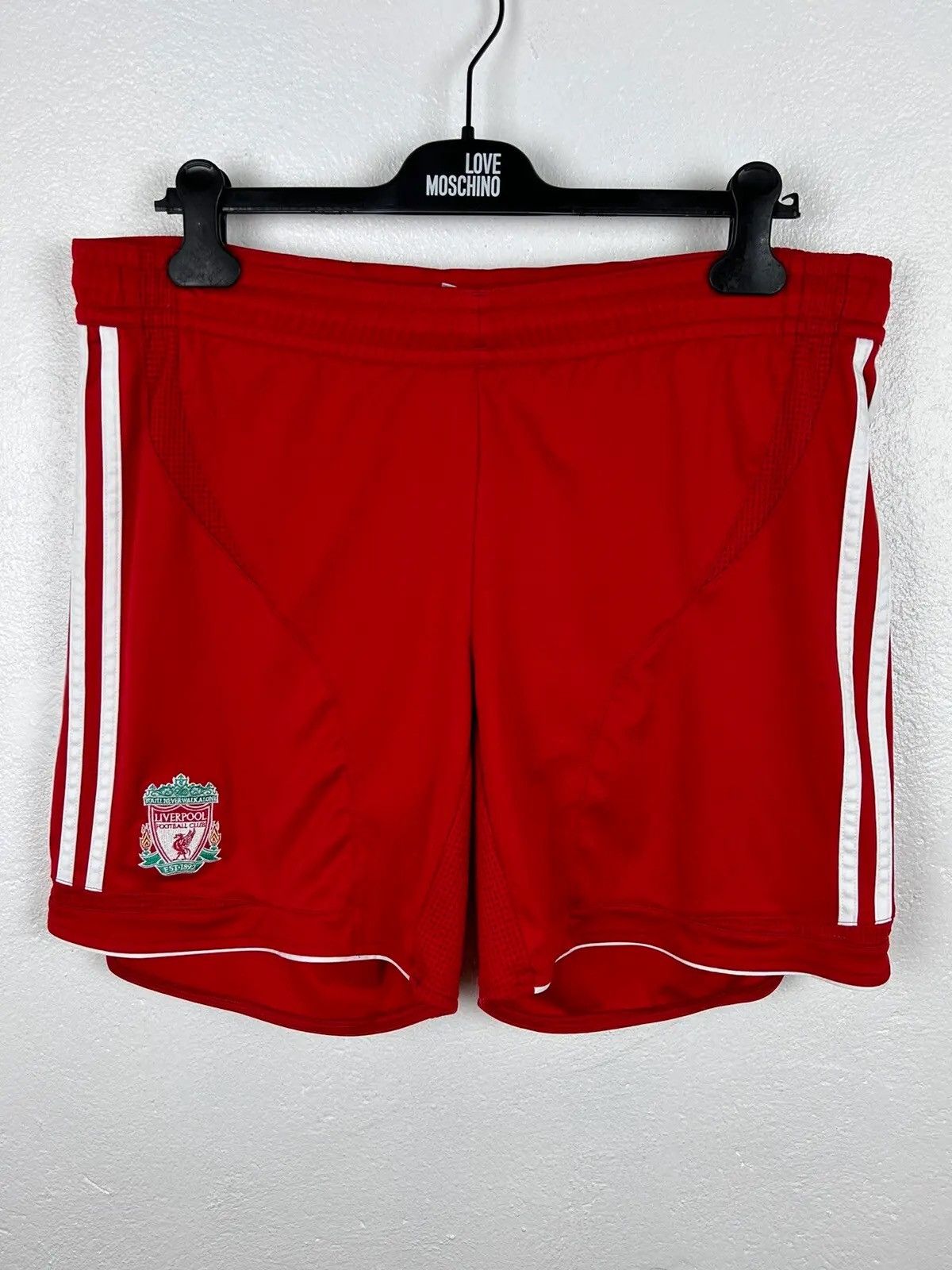 Adidas 00s Vintage Adidas x Liverpool FC 2006/07 Home Kit Shorts Size US 32 / EU 48 - 1 Thumbnail