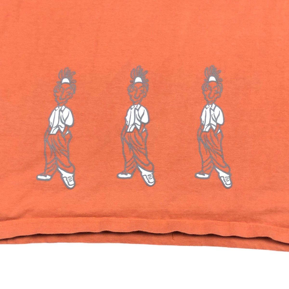 Vintage Canopy CNYC Urban Wear Cartoon Y2K Orange Shirt Adult XL Size US XL / EU 56 / 4 - 5 Thumbnail