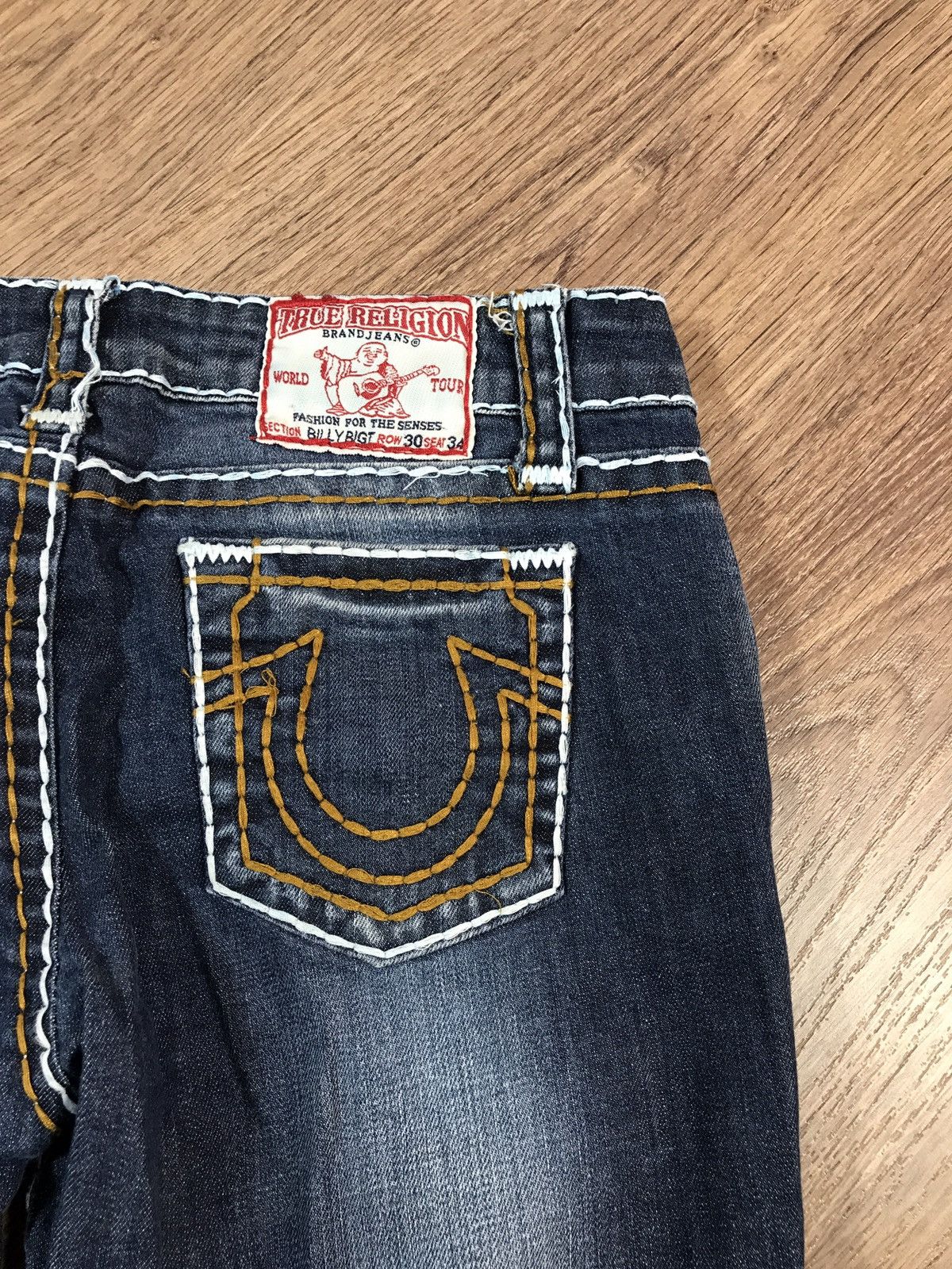 True Religion × Vintage True Religion Vintage Jeans Size 30" / US 8 / IT 44 - 17 Thumbnail