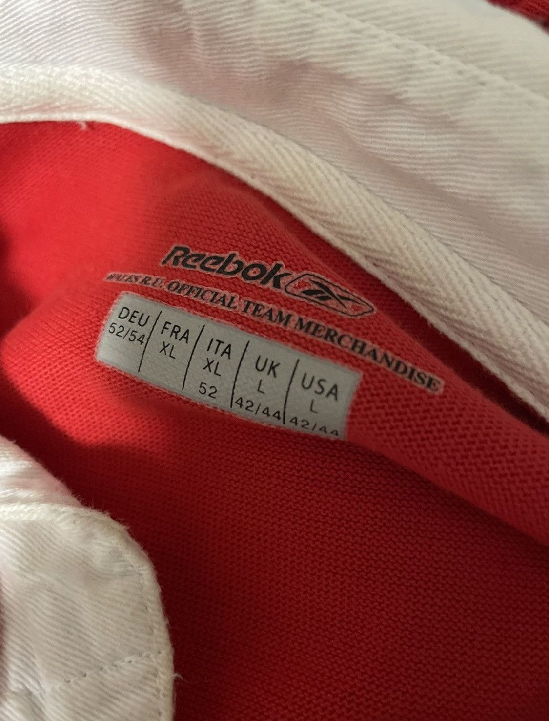 Reebok Reebok Vintage Rugby Jersey Shirt Size US L / EU 52-54 / 3 - 3 Thumbnail