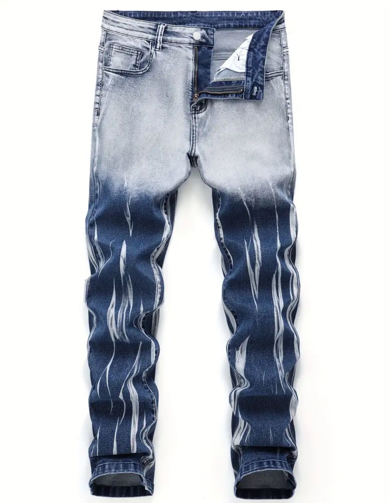 Other × Vintage Men's Stretch Denim Jeans Size US 44 / EU 60 - 1 Thumbnail