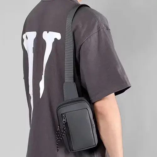 Individualized Shirts Black Shoulder Carry Side Bag Zip Satchel Pack Tactical Size ONE SIZE - 2 Thumbnail