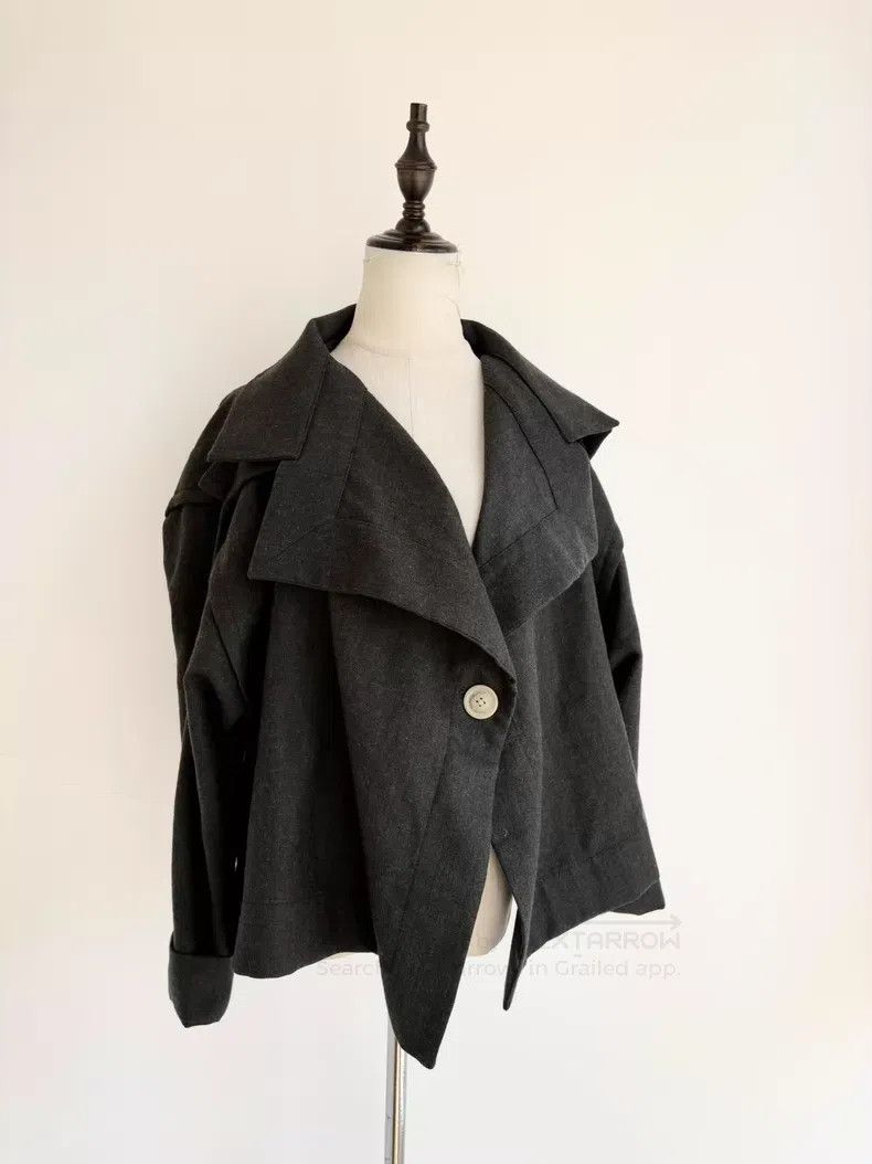 Vivienne Westwood Vivienne Westwood Vintage Dark Green Irregular Cut Blazer Size M / US 6-8 / IT 42-44 - 2 Thumbnail