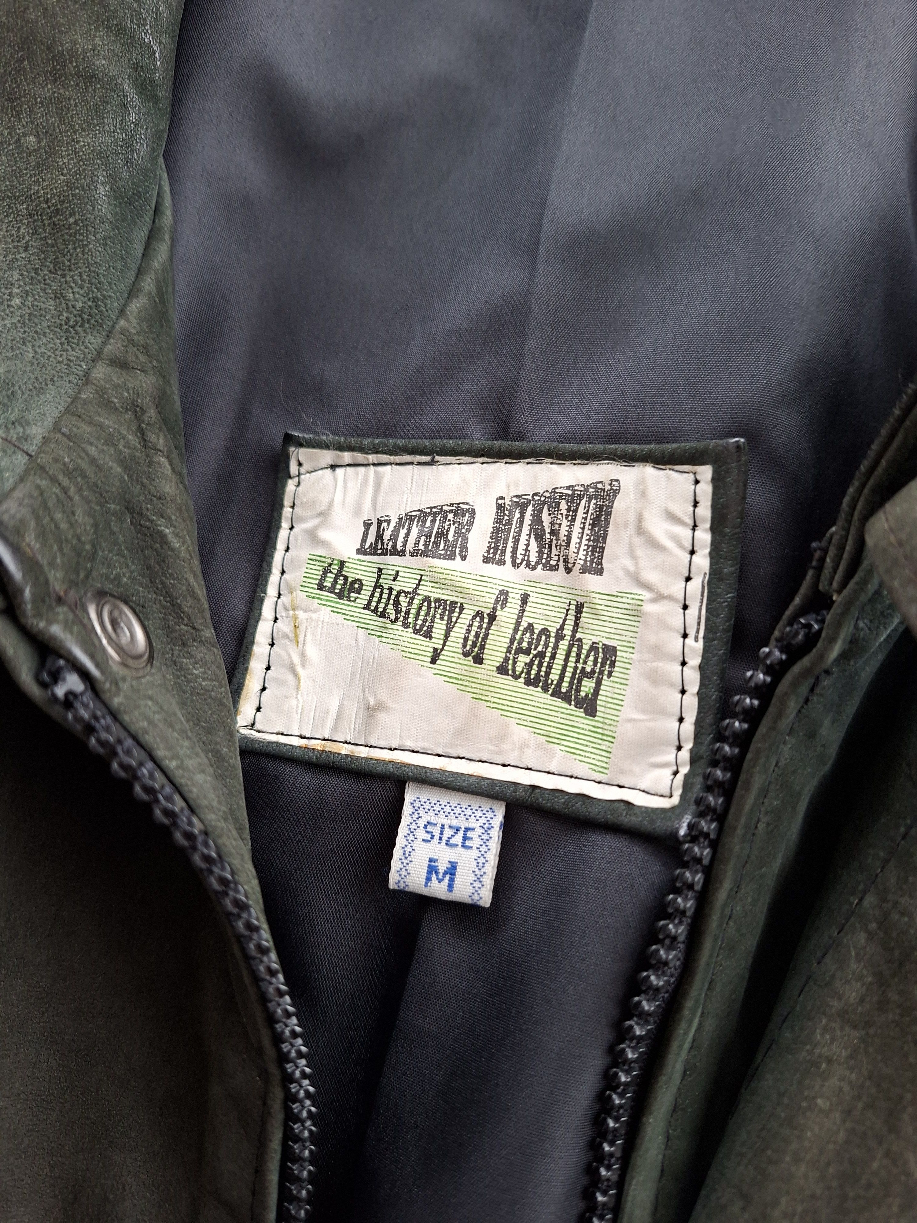 Leather Leather Museum “The History of Leather” Vintage Field Jacket Size US M / EU 48-50 / 2 - 3 Thumbnail