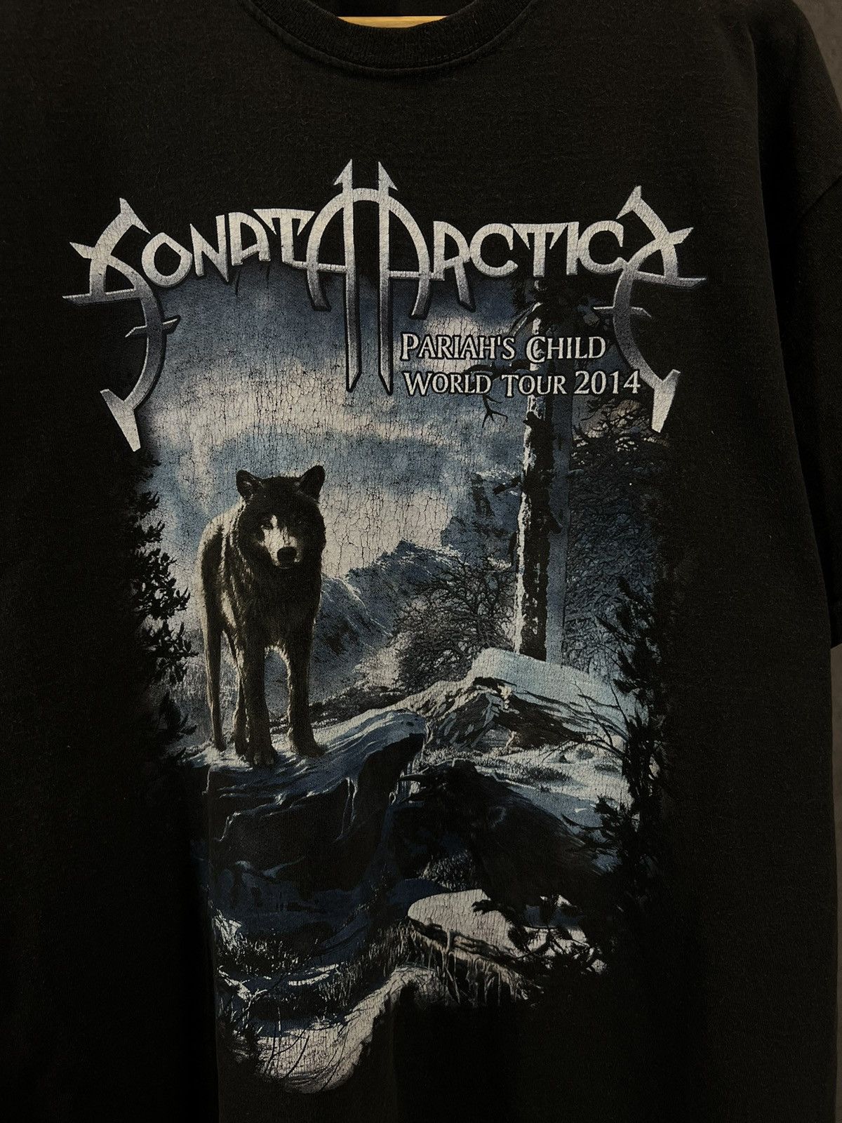Band Tees Sonat Arctica rock band tour tee Size US XL / EU 56 / 4 - 3 Thumbnail