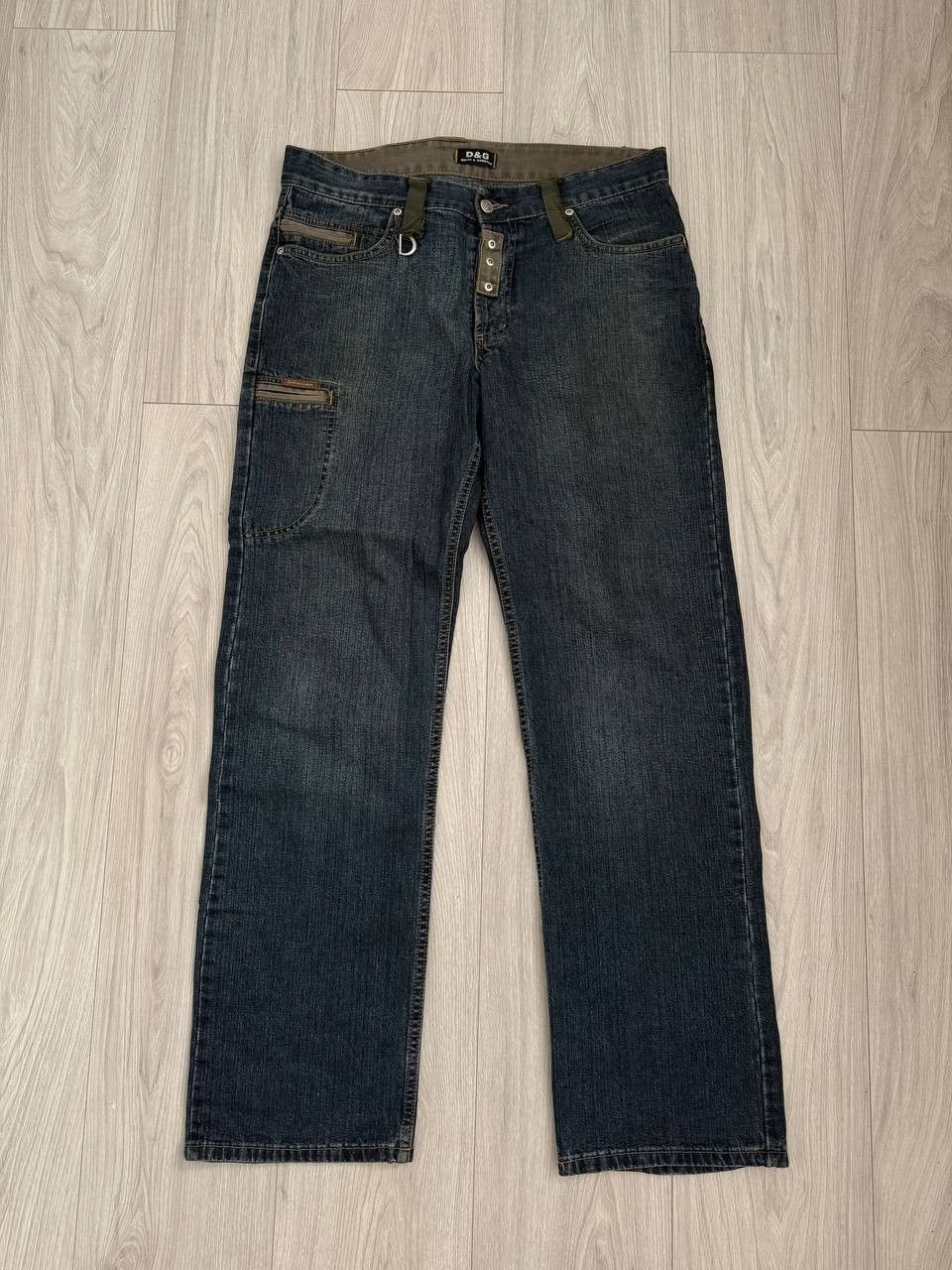 Dolce & Gabbana Dolce & Gabanna Jeans Big Logo Denim Jeans Size US 32 / EU 48 - 3 Thumbnail