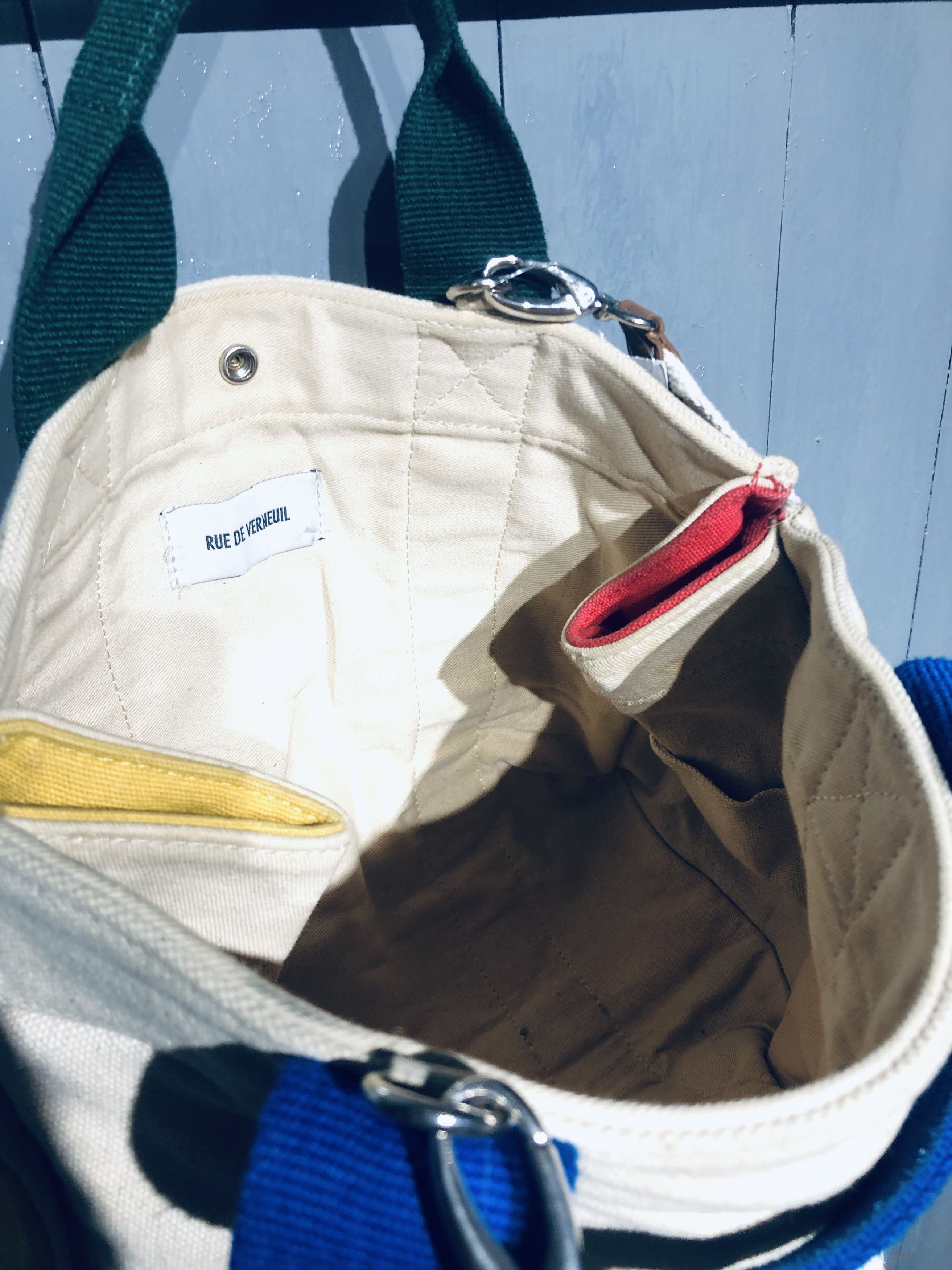 Canvas × Designer RUE DE VERNEUIL MULTICOLOR STYLE CANVAS CROSSBODY BAG Size ONE SIZE - 5 Thumbnail