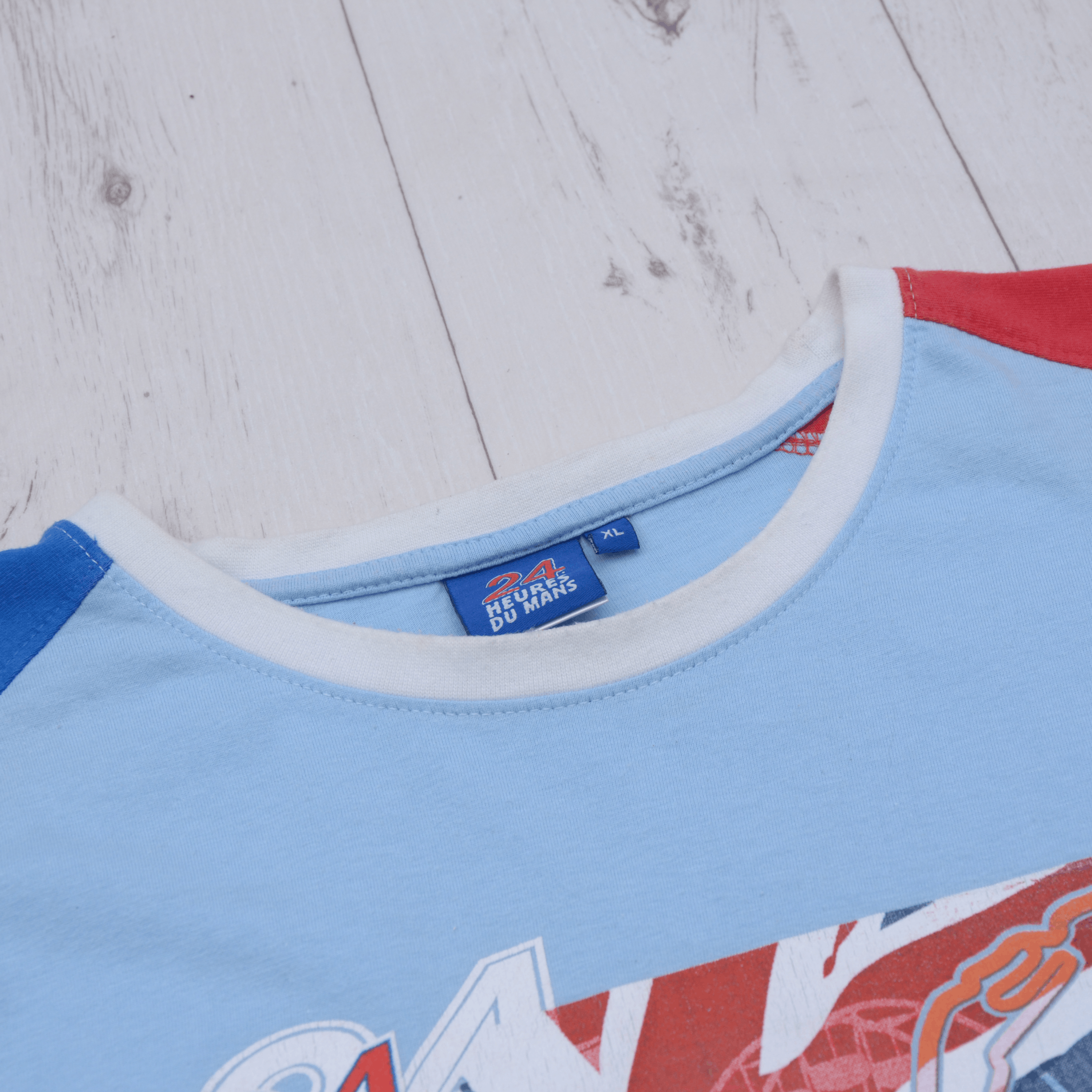 NASCAR × Vintage 24 Hours of Le Mans Racing T-Shirt 24 Heures du Mans Nascar Size US L / EU 52-54 / 3 - 5 Thumbnail