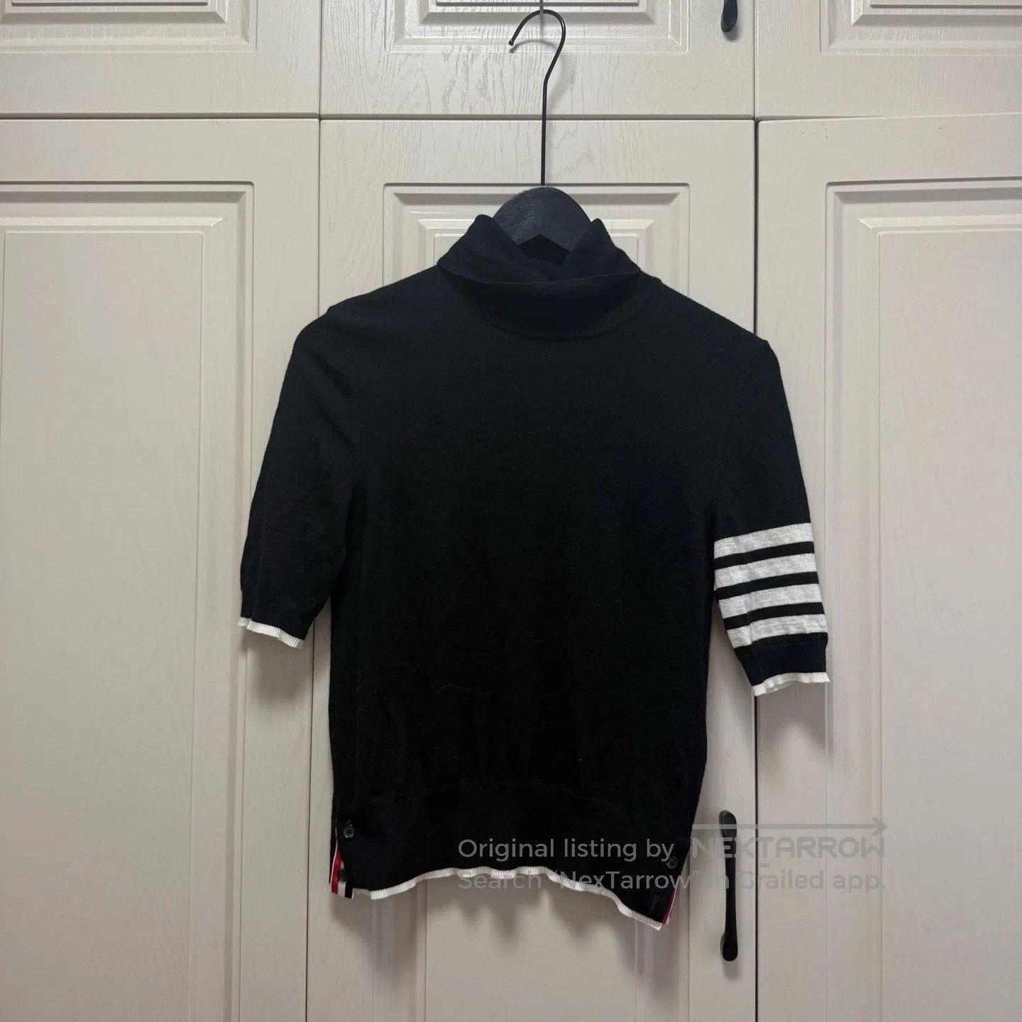 Thom Browne Thom Browne 2025 Four-Stripe Knit Turtleneck. Size US XXS / EU 40 - 1 Thumbnail