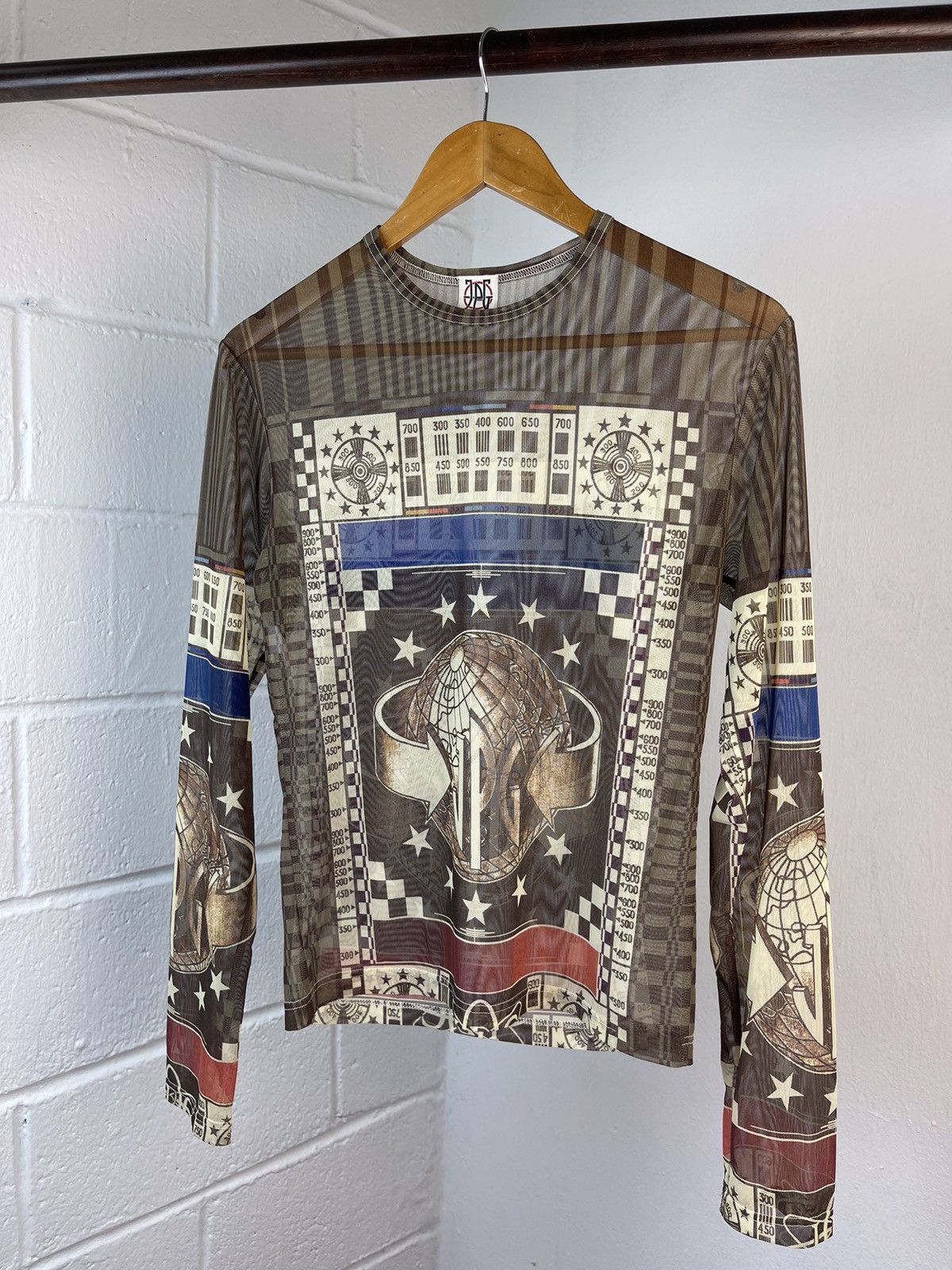 Grailed × Jean Paul Gaultier Most Iconic 1994 Runway Jean Paul Gaultier Globe Mesh Top Size US S / EU 44-46 / 1 - 7 Thumbnail