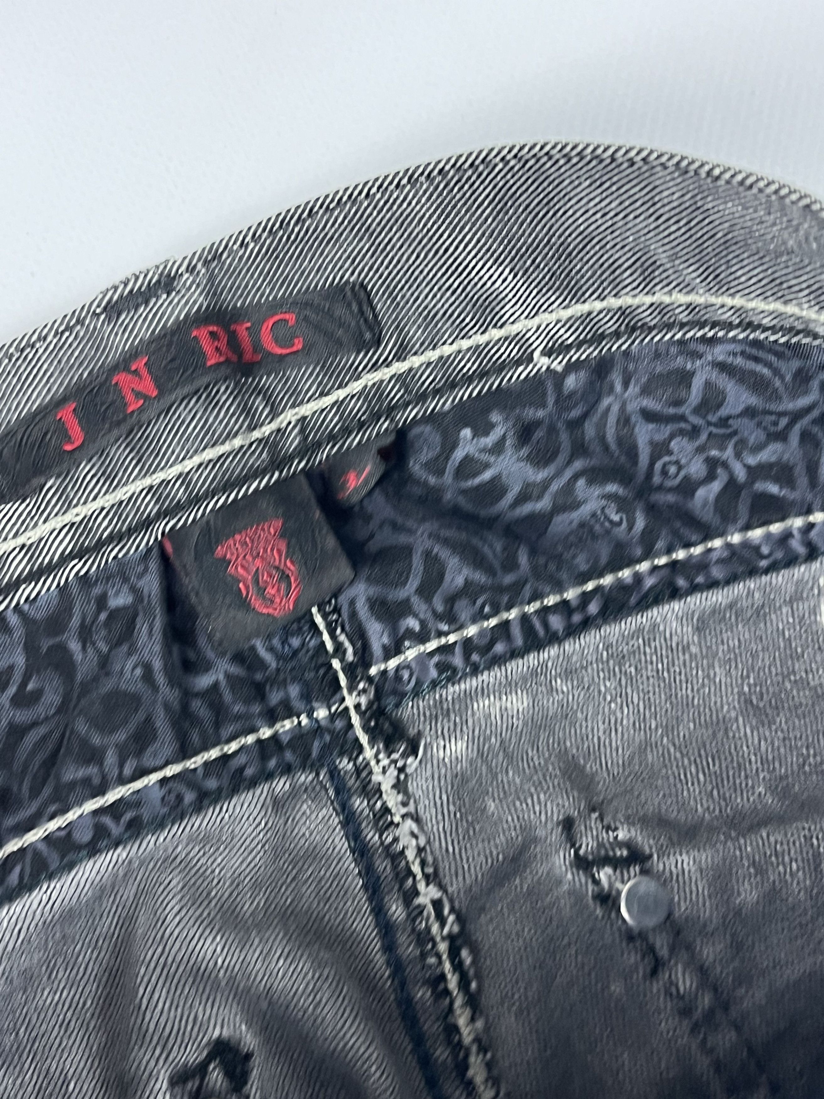 Japanese Brand Rare Avantgarde Vintage Faded Jean Size US 31 - 12 Thumbnail