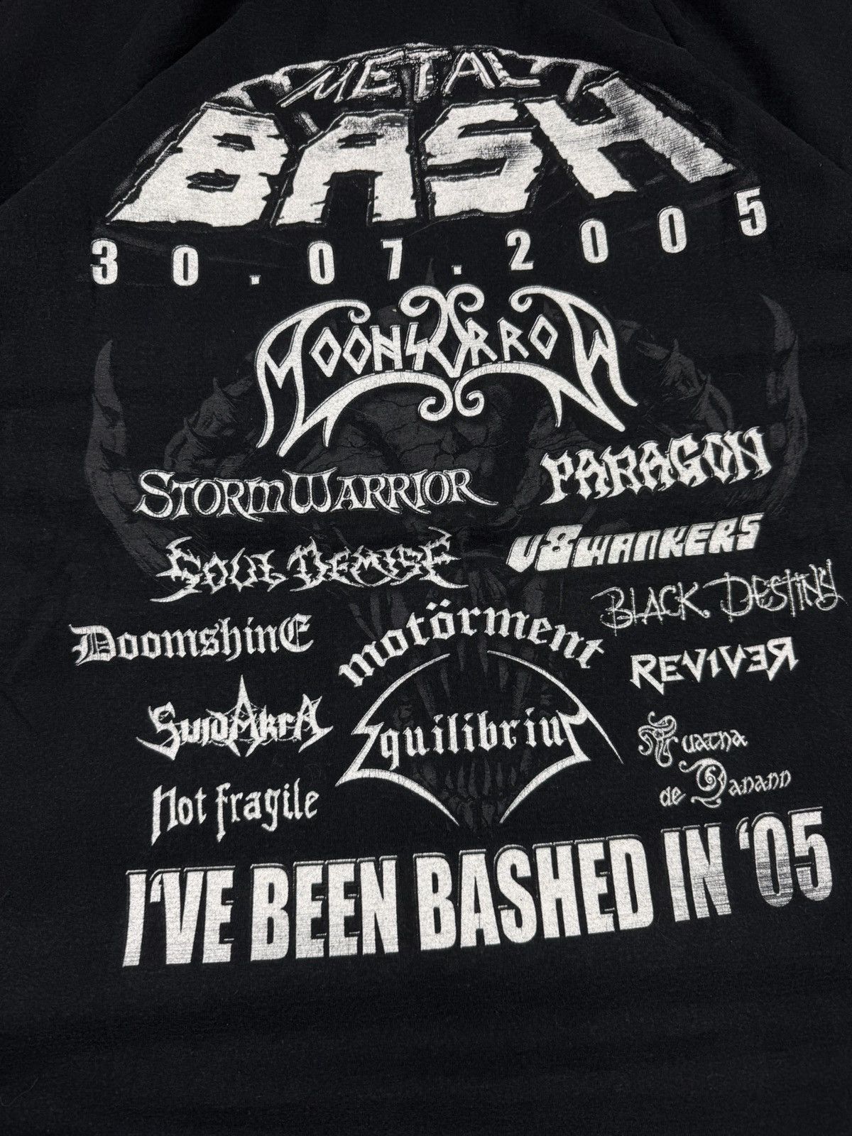 Band Tees Vintage 00s Metal Bash 2005 metal Festival graphic tee Size US XL / EU 56 / 4 - 8 Thumbnail