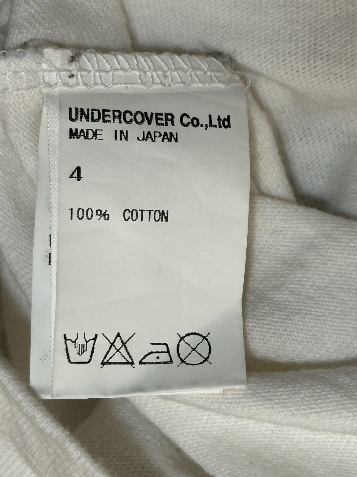 Undercover Undercover "Instant Calm" T-shirt. Size US L / EU 52-54 / 3 - 7 Thumbnail