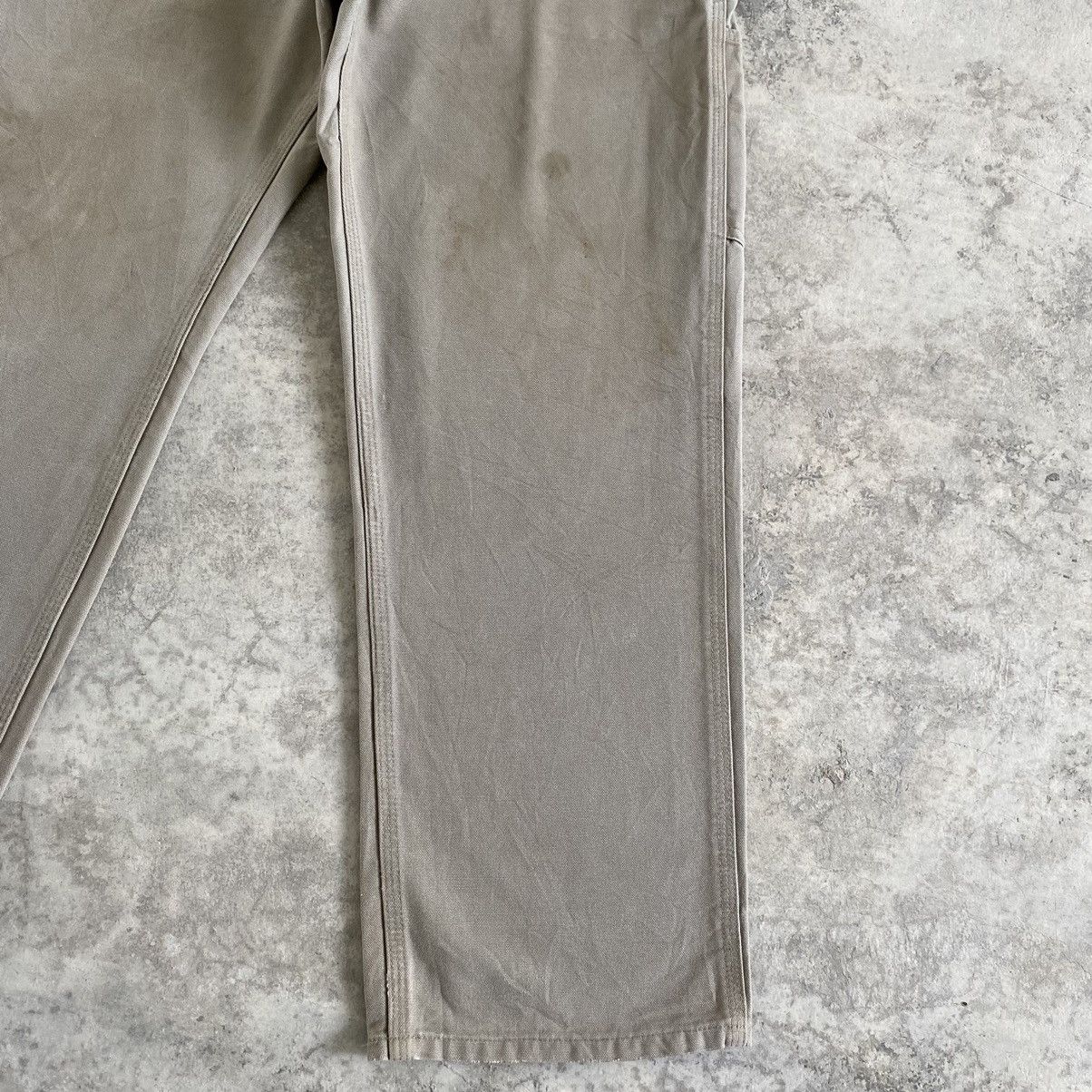 Carhartt Vintage Carhartt Desert Grey Dirty Carpenter Pants Size US 33 - 6 Thumbnail