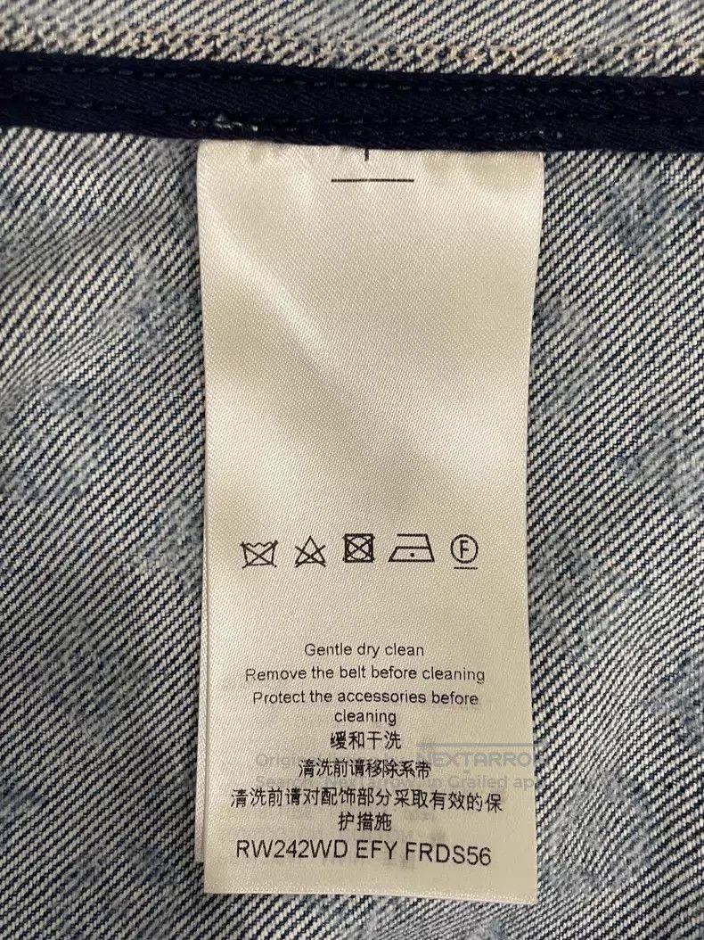 Louis Vuitton Louis Vuitton SS24 Denim Dress Size XXS / US 00 / IT 34 - 6 Thumbnail
