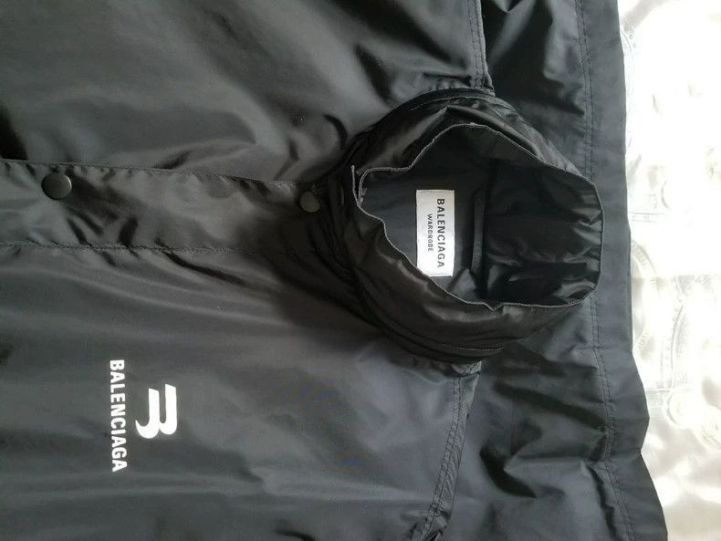 Balenciaga Balenciaga Black Windbreaker Coat Size 34-2506 Size US XXS / EU 40 - 3 Thumbnail