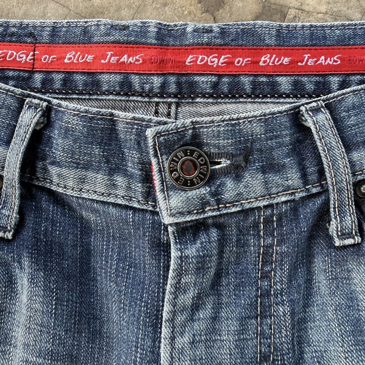 Edwin W32x33 Vintage Edwin Faded Mud Washer Jean Denim Pants Size US 32 / EU 48 - 5 Thumbnail