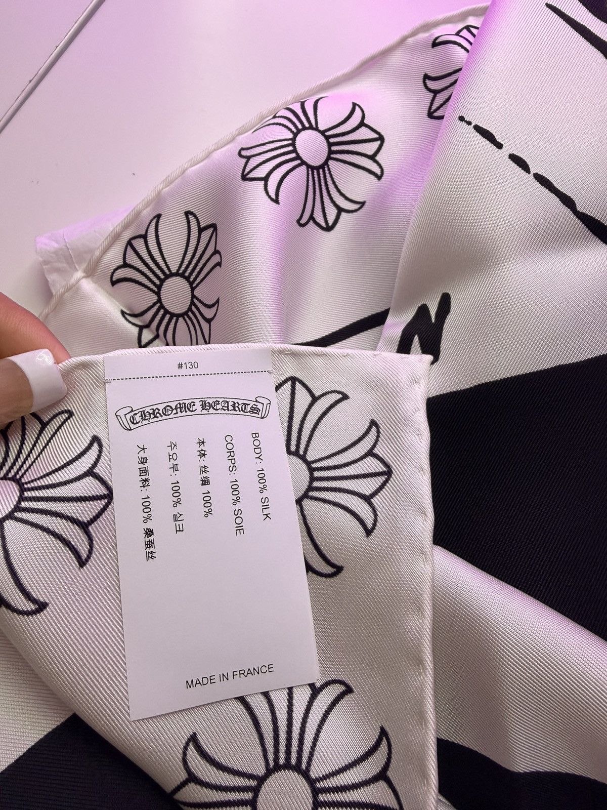 Chrome Hearts × The Rolling Stones Chrome hearts matty boy scarf Size ONE SIZE - 6 Thumbnail