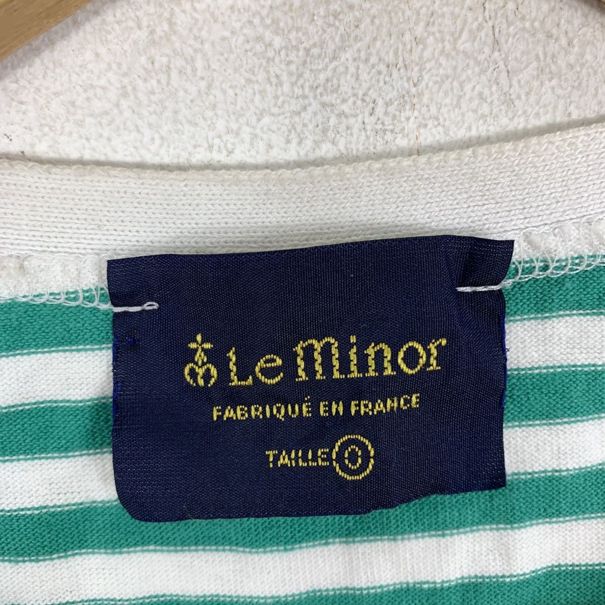Vintage Vintage LE MINOR PARIS Made in France Stripes Tshirt Size S / US 4 / IT 40 - 5 Thumbnail