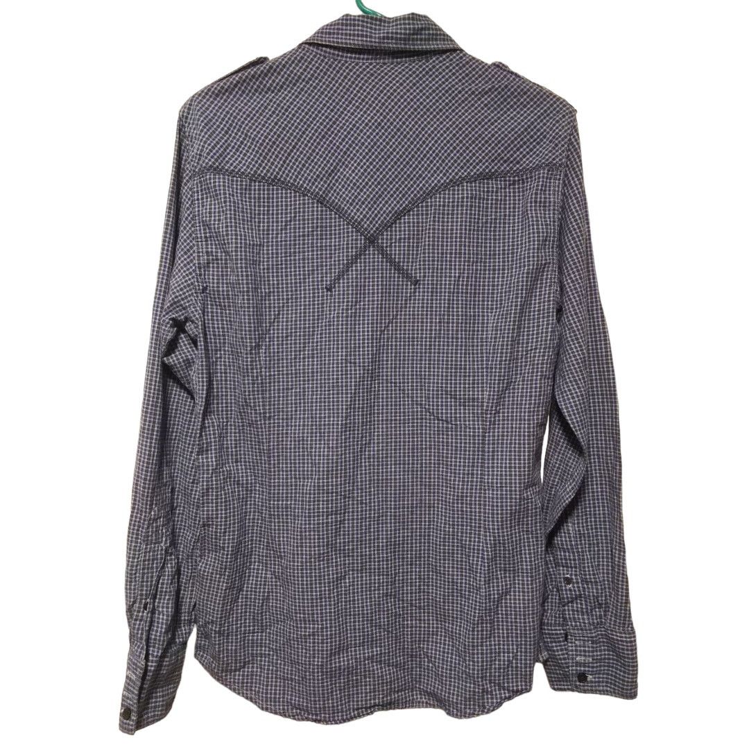 Guess GUESS Plaid Button Up Long Sleeve Shirt Men's Small Size US S / EU 44-46 / 1 - 2 Thumbnail